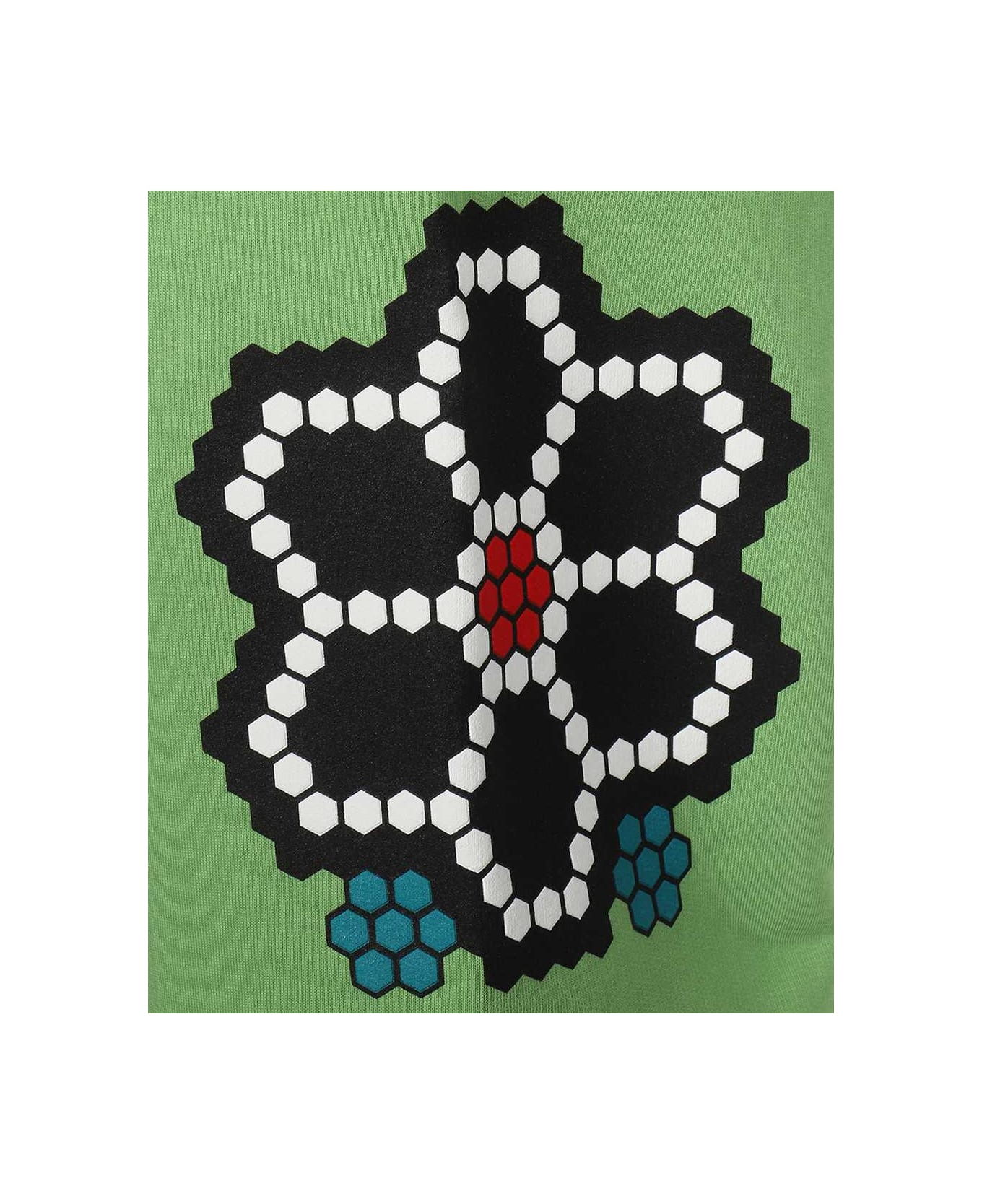 GCDS Logo Print Sweatpants - green