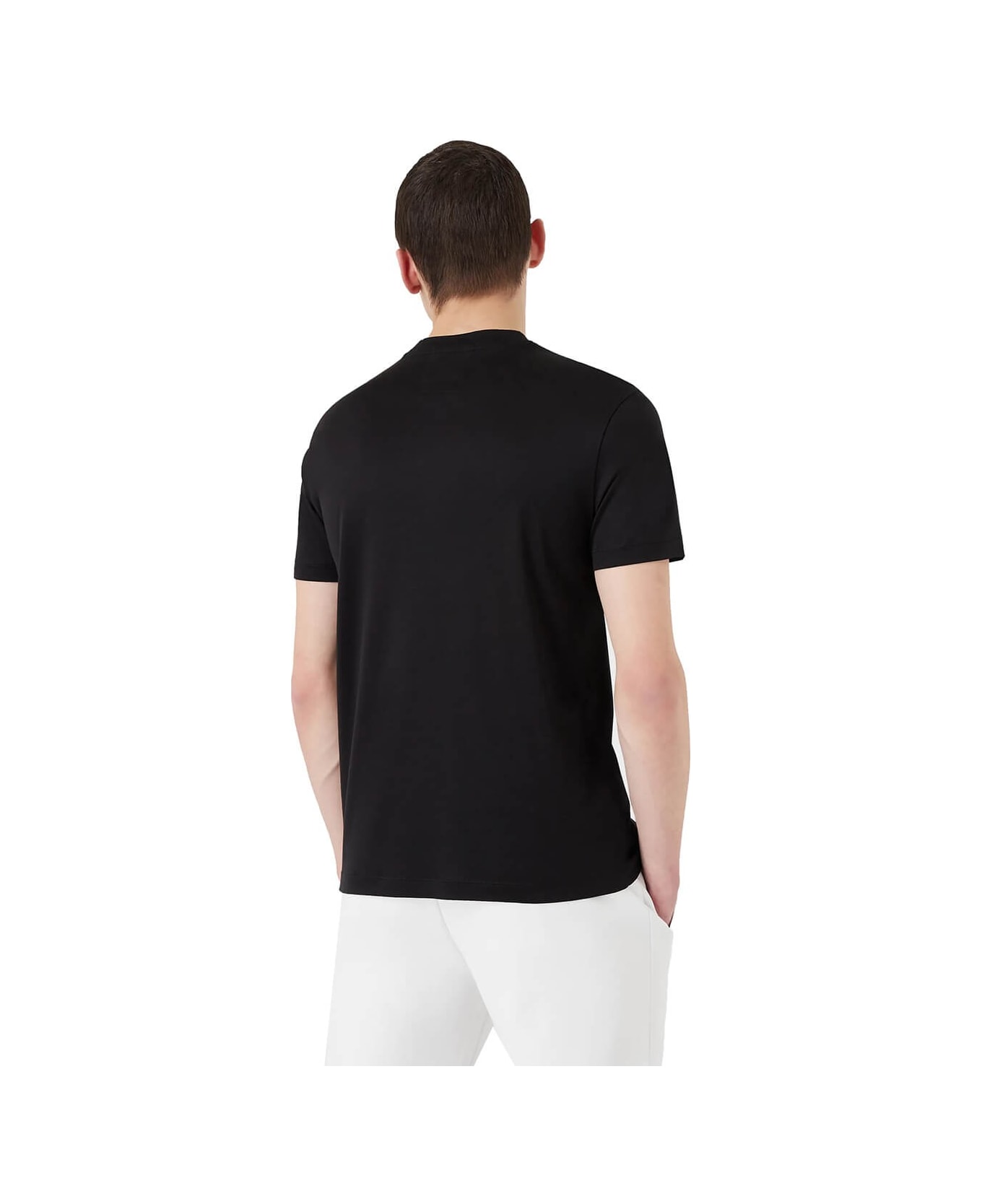 Emporio Armani Essential Black T-shirt - Black