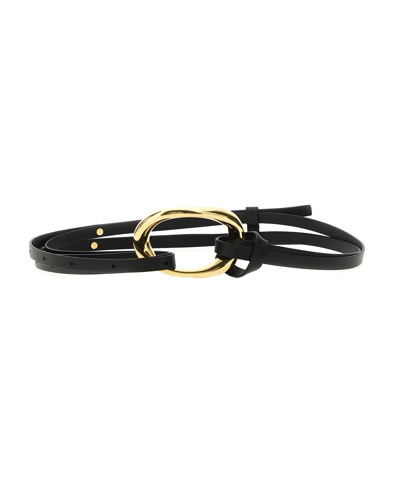Jil Sander Leather Belt - Black  