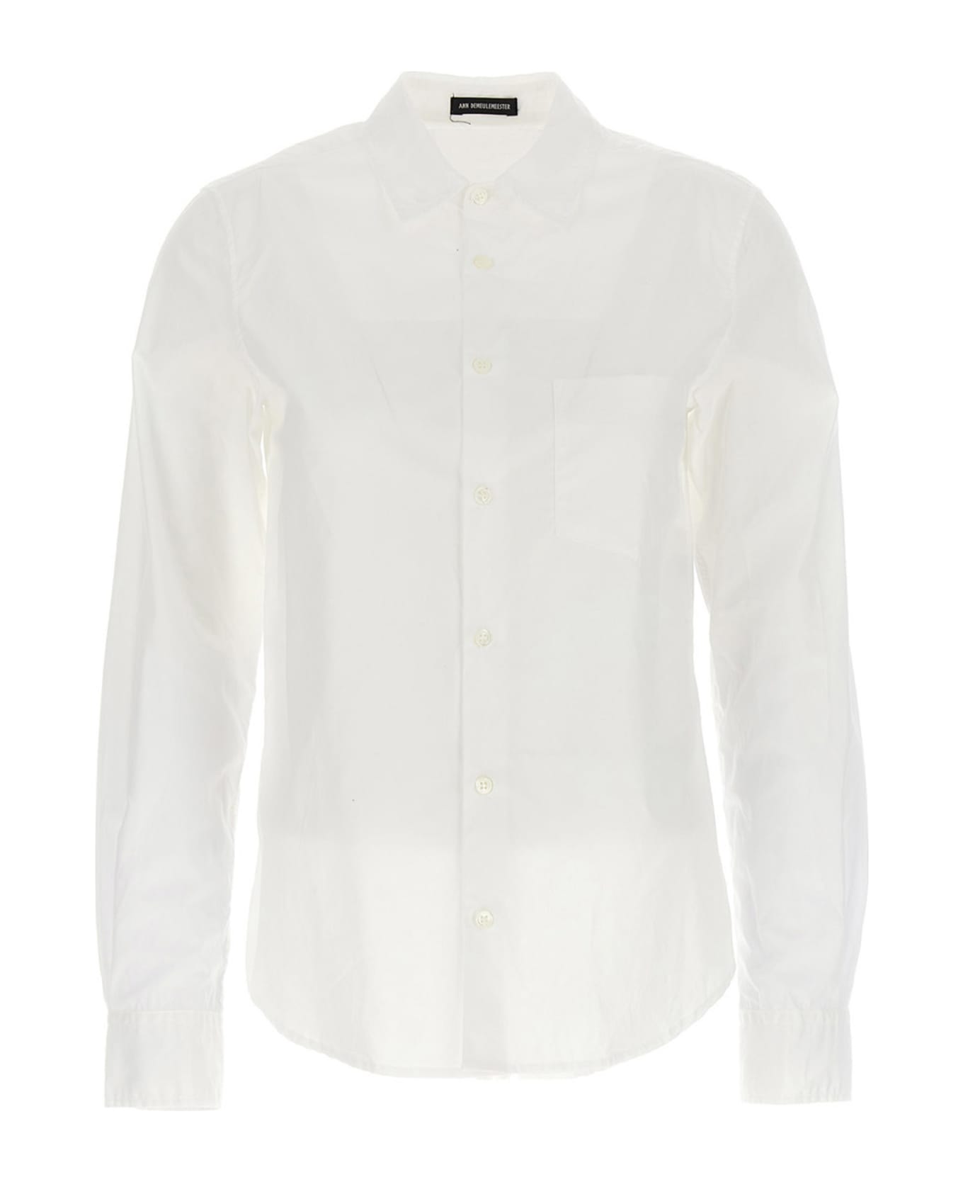 Ann Demeulemeester 'betty' Shirt - White