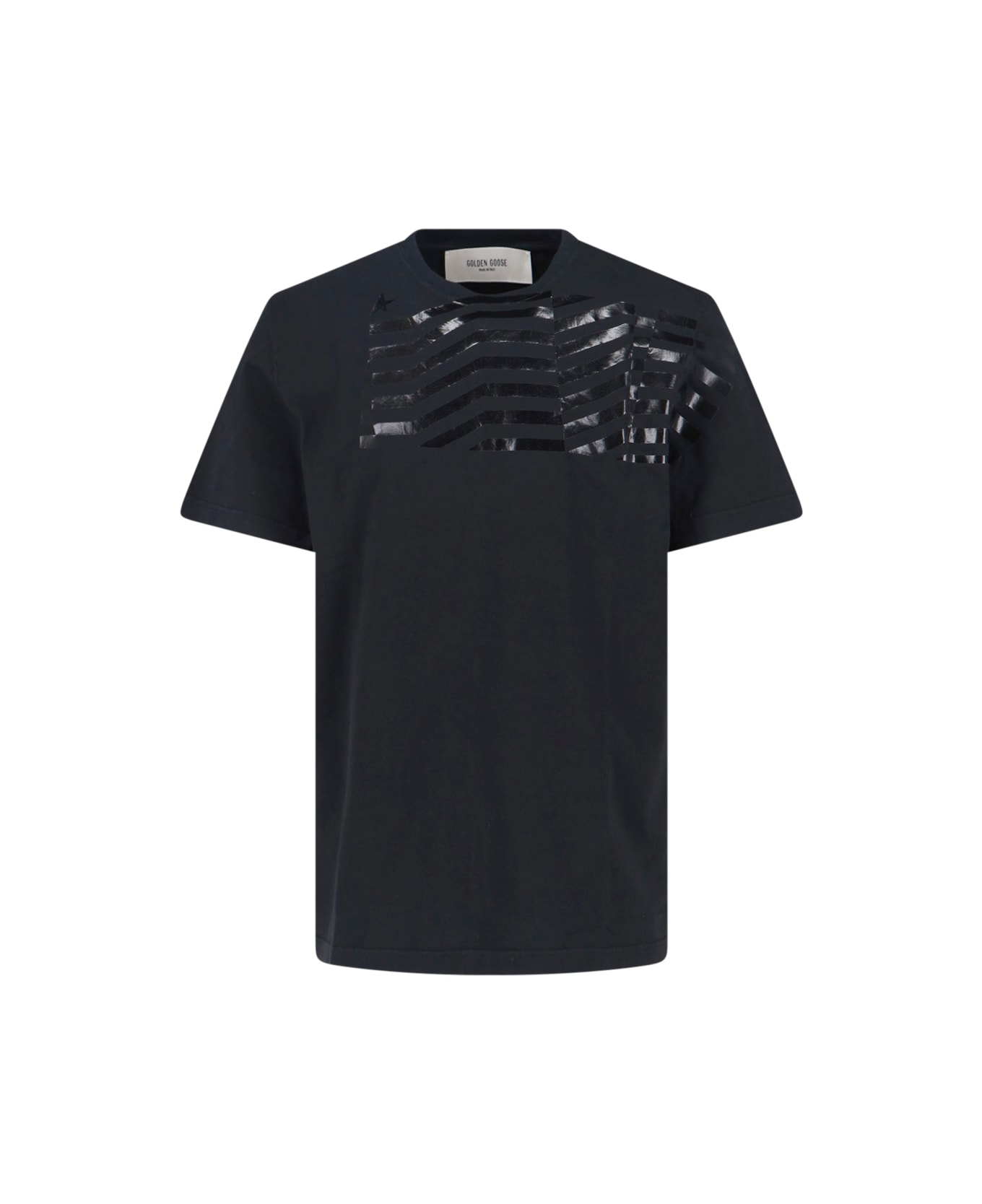 Golden Goose Textured T-shirt - Black  