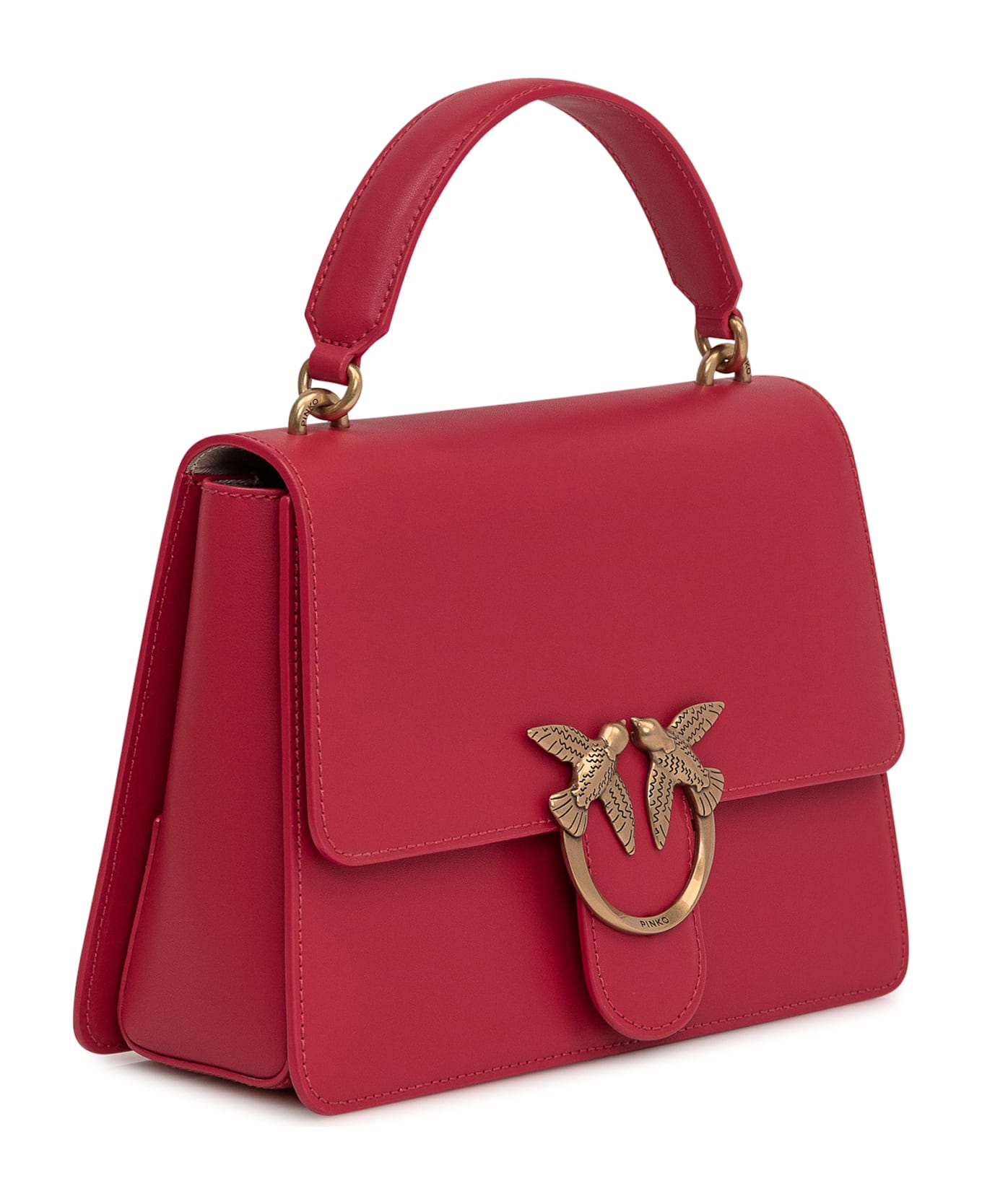 Pinko Love One Top Handle Bag - Red