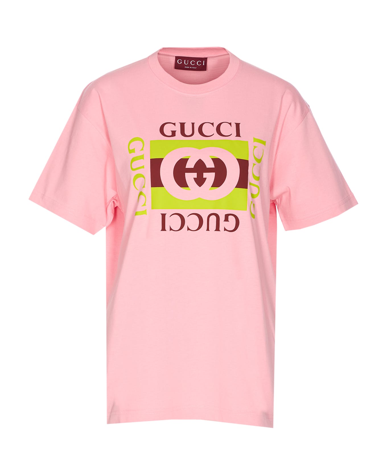 Gucci Incrocio Gg T-shirt - Pink