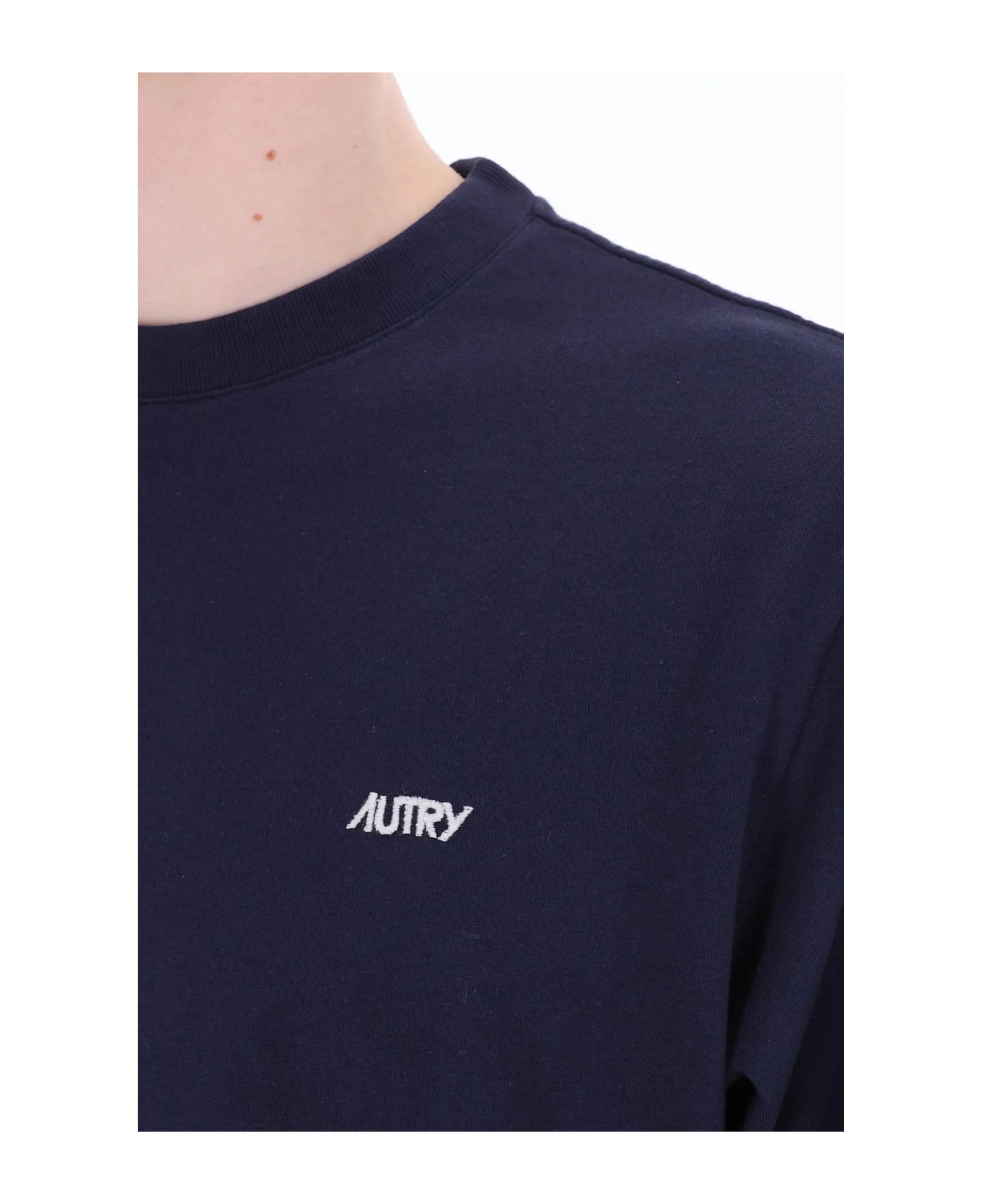 Autry Ls Tsh Jersey - Blue