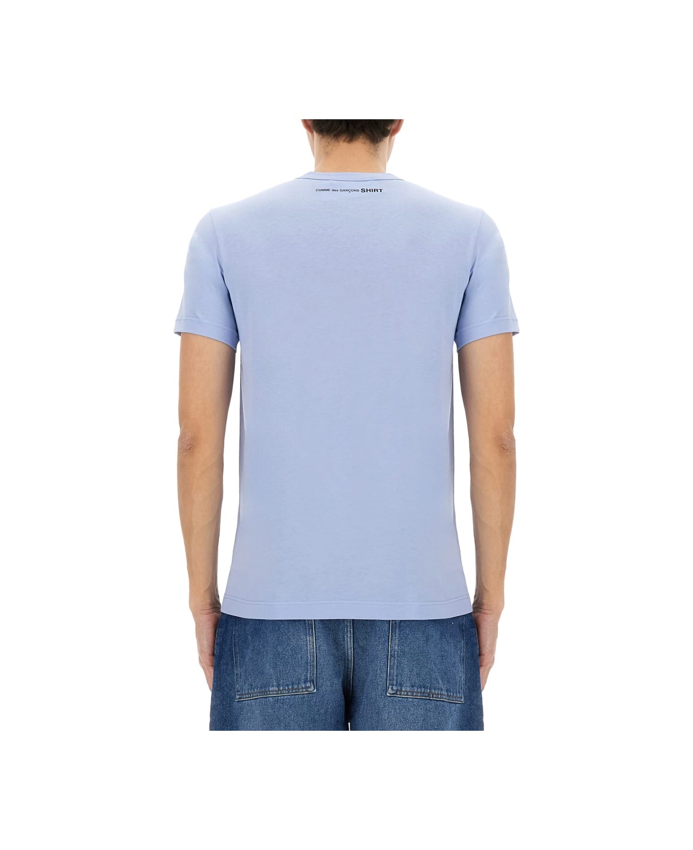 Comme des Garçons Shirt Jersey T-shirt - BABY BLUE