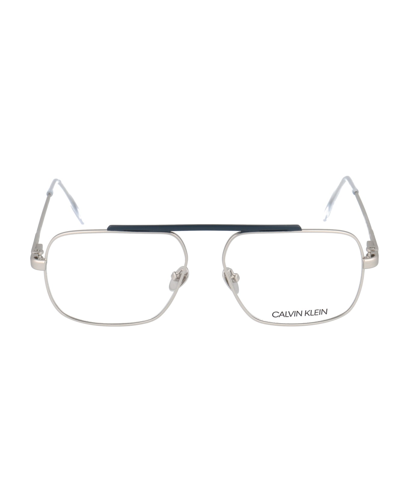 Calvin Klein Ck18106 Glasses - 045 SILVER NAVY アイウェア