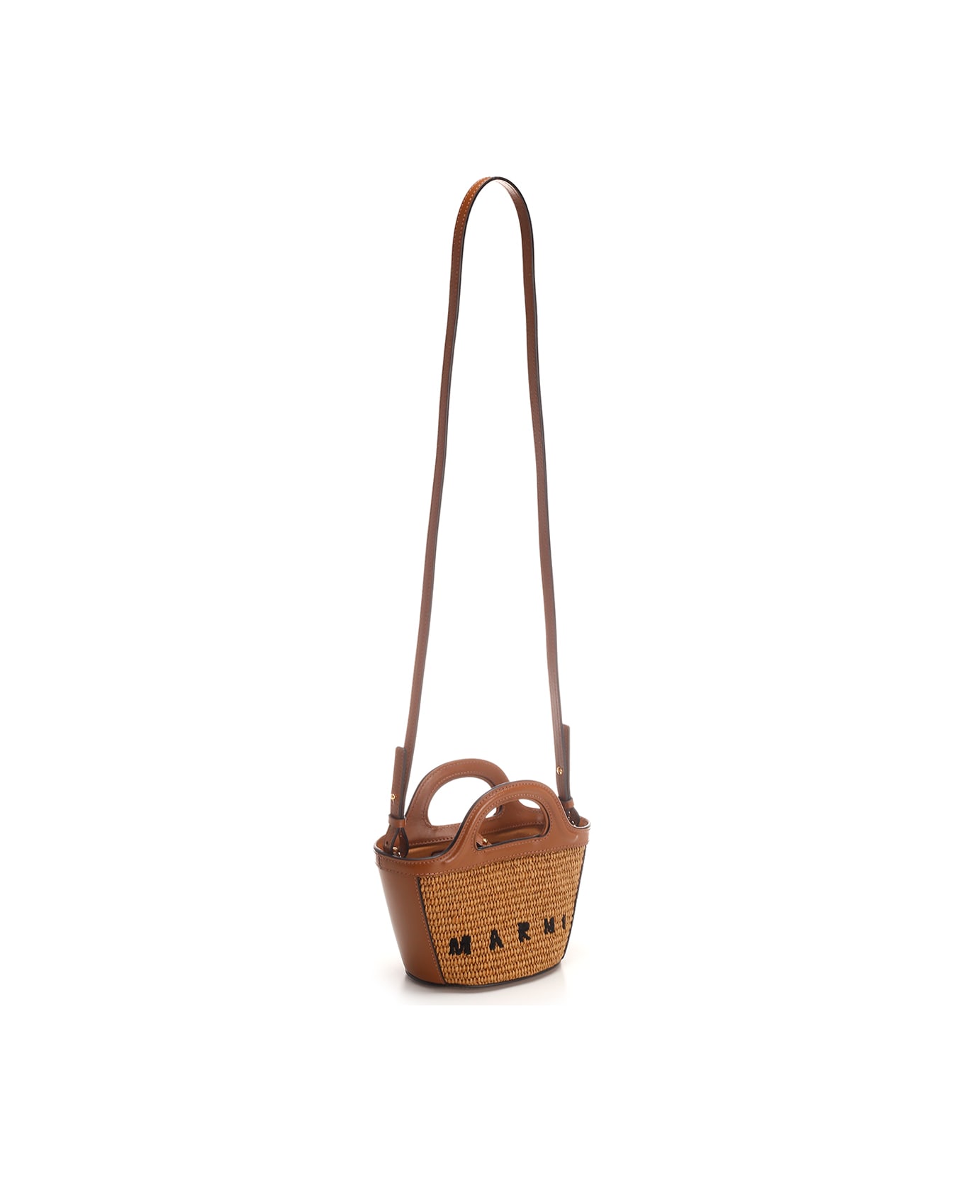 Marni 
tropicalia
 Micro Bag - RAW SIENNA