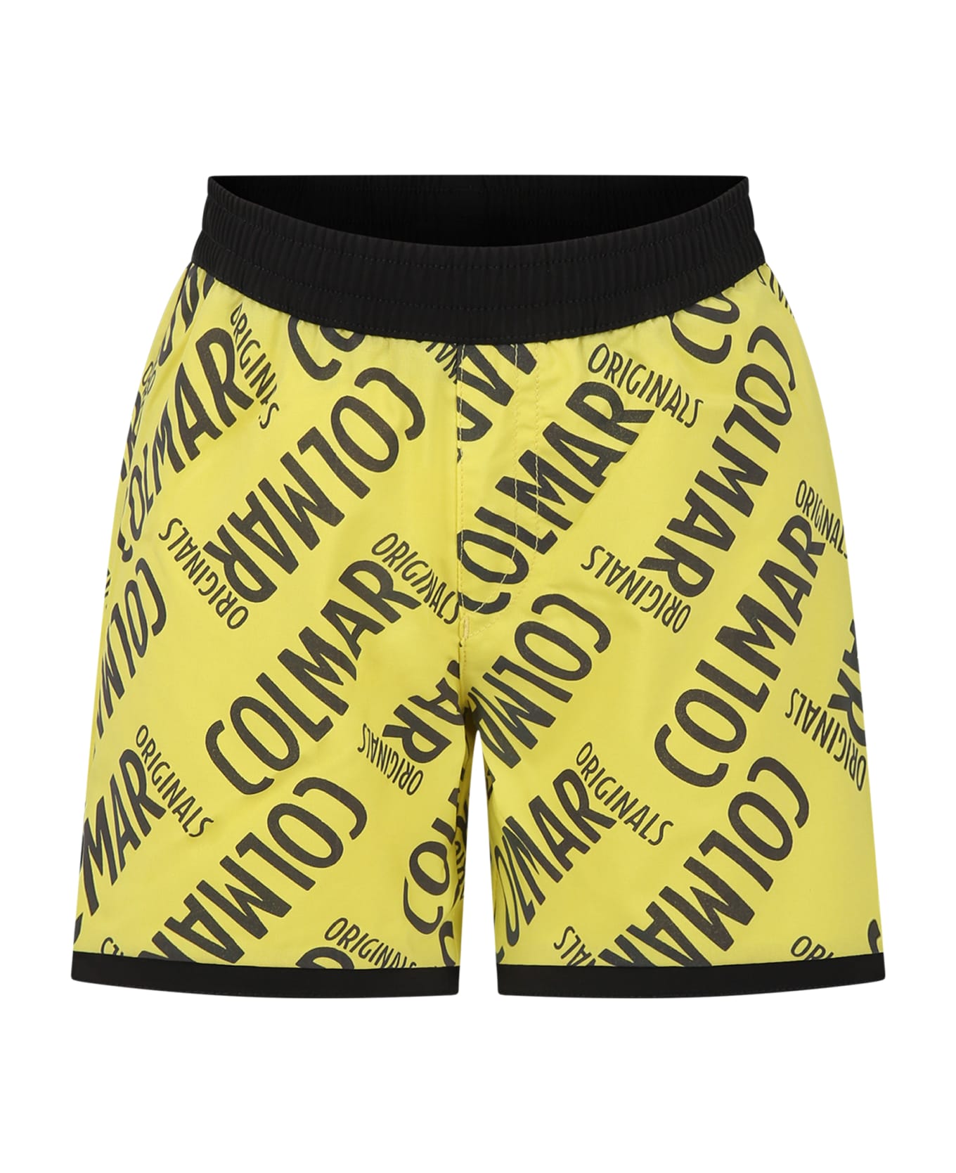 Colmar Yellow Swim Boxer For Boy With Logo - Multicolor 水着