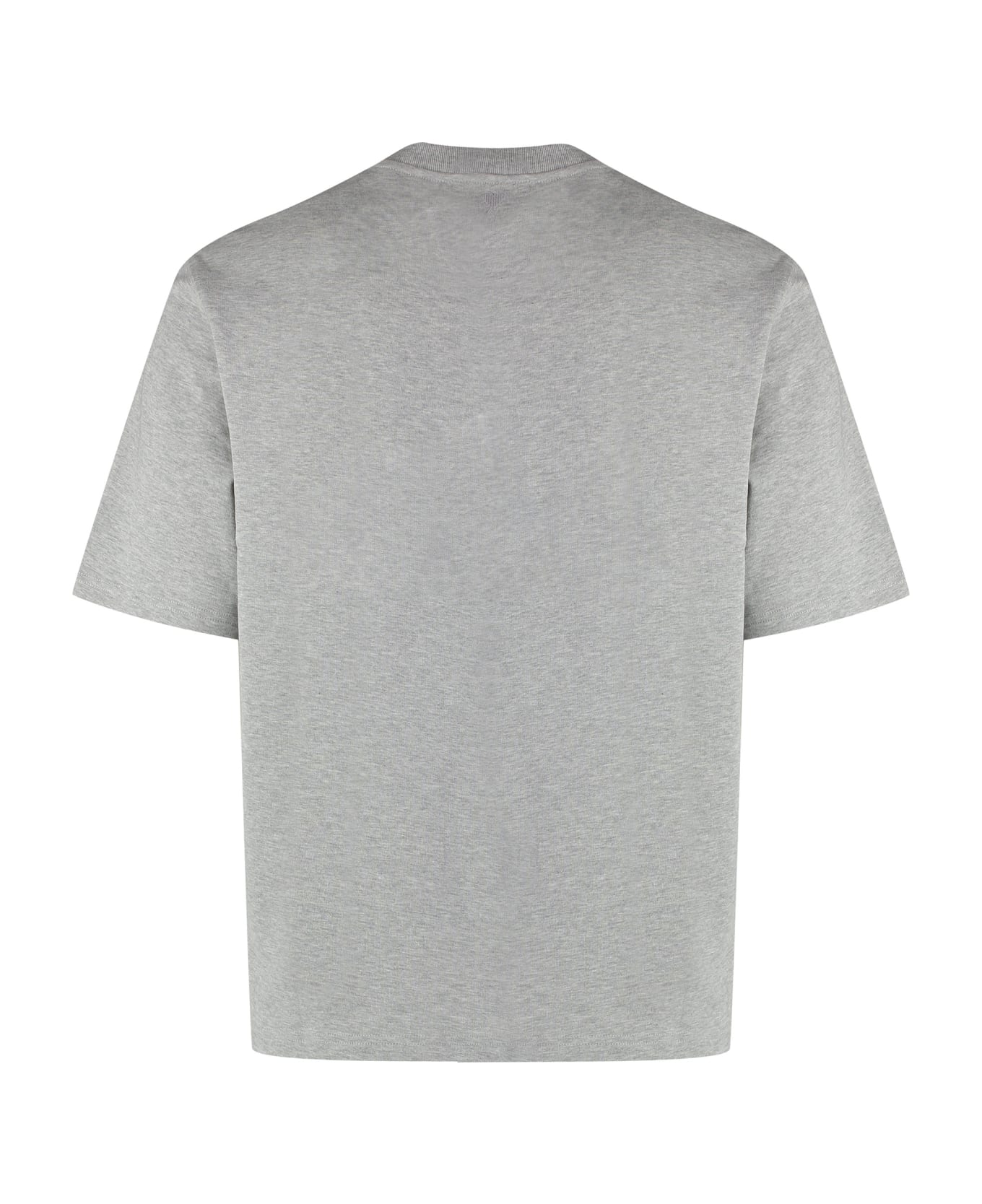 Ami Alexandre Mattiussi Cotton Crew-neck T-shirt - grey シャツ