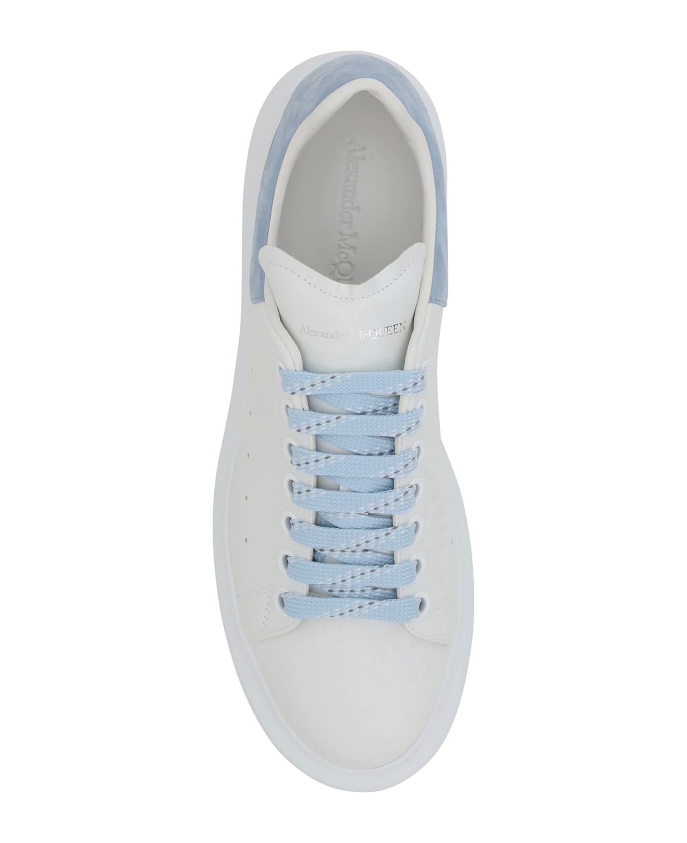 Alexander McQueen Sneaker - White/powder blue