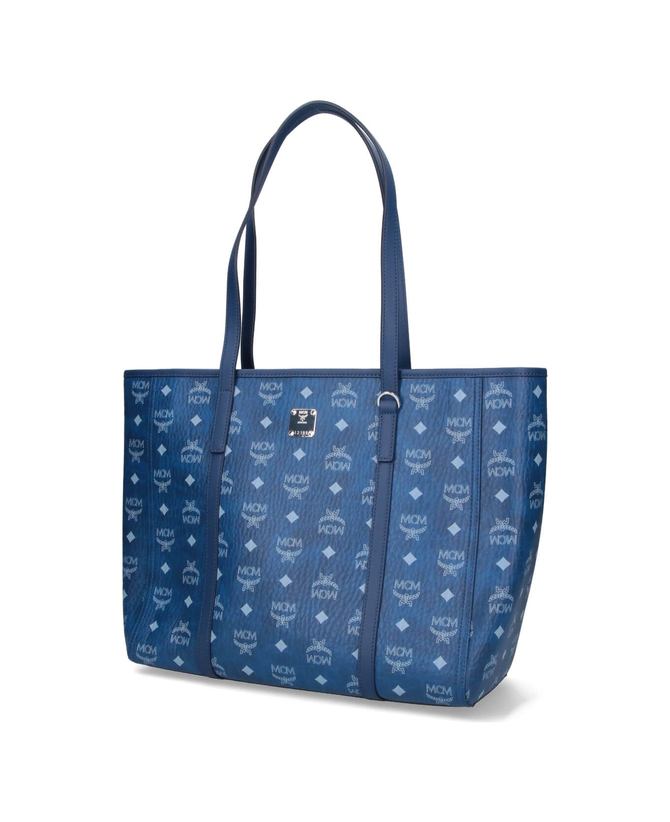 MCM 
liz
 Large Tote Bag - Blue