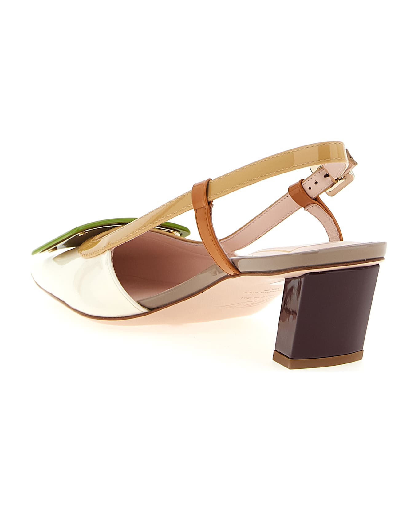 Roger Vivier 'belle Viver' Slingback - C019C209G627C415R802