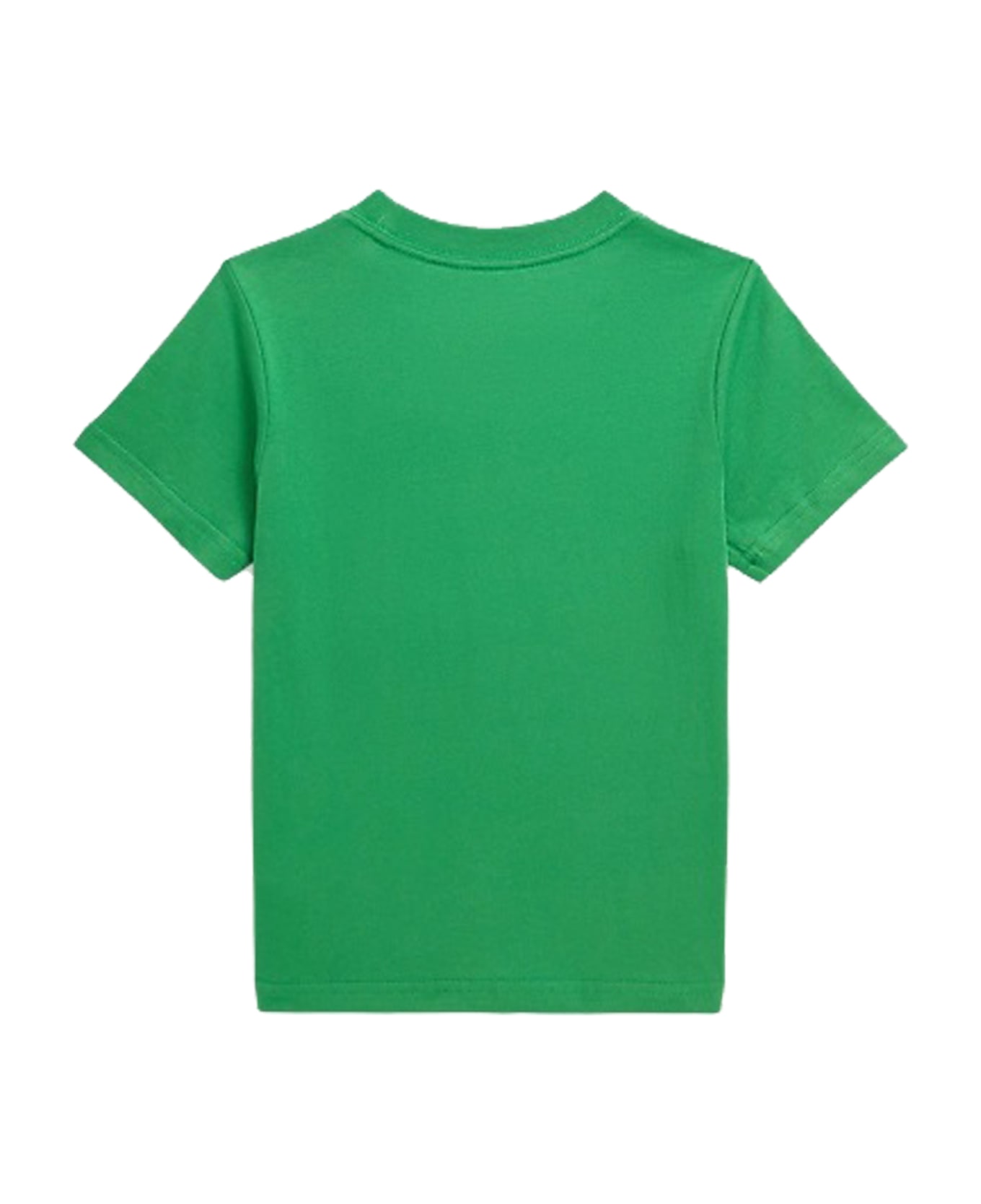 Ralph Lauren Crew Neck T-shirt In Cotton Jersey - Green Tシャツ＆ポロシャツ