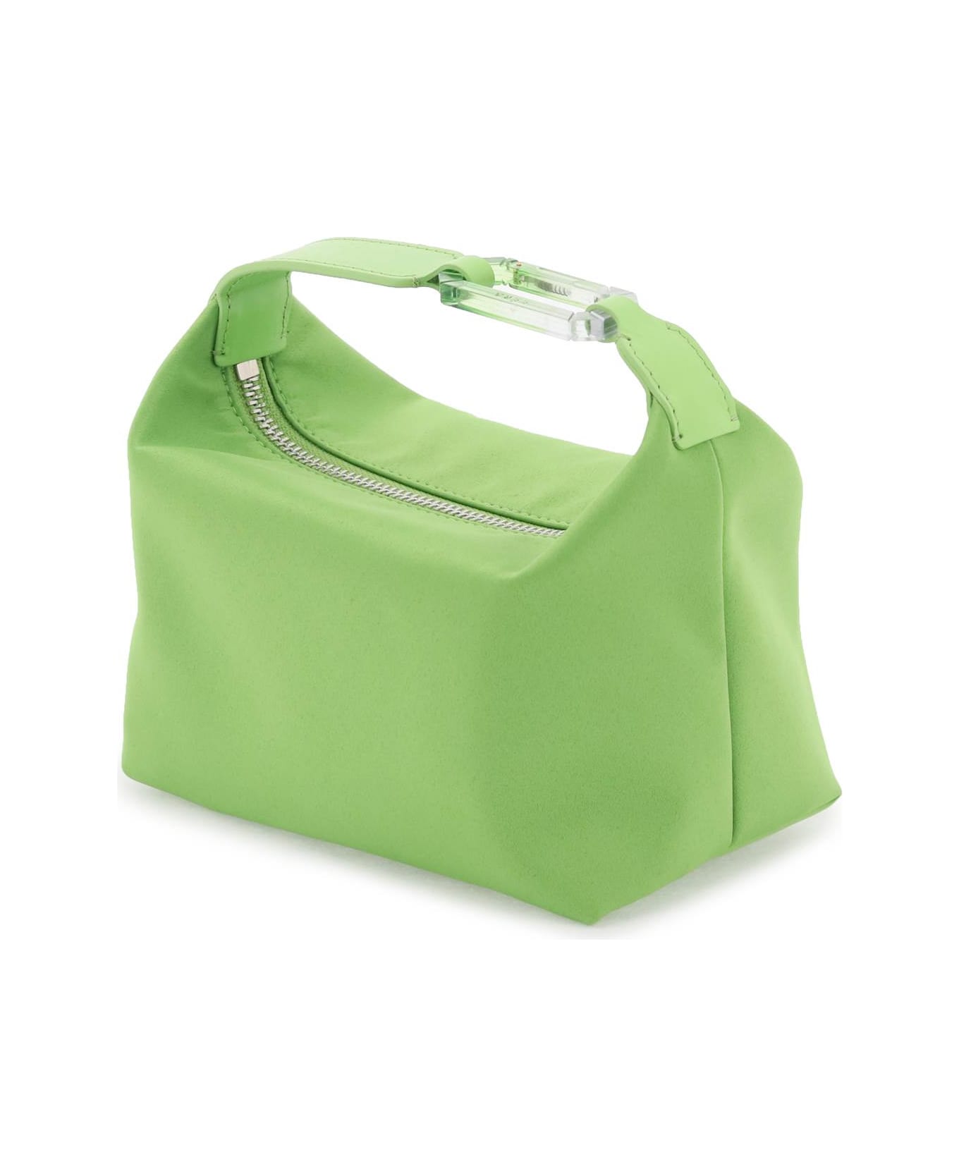 EÉRA Satin Mini Moon Bag - GREEN (Green)