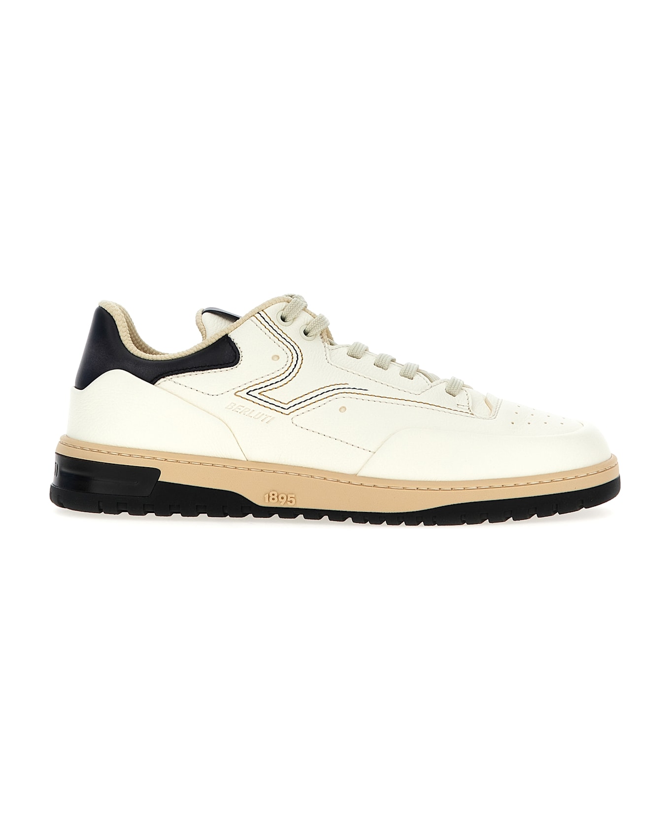 Berluti 'play-off' Sneakers - White/Black