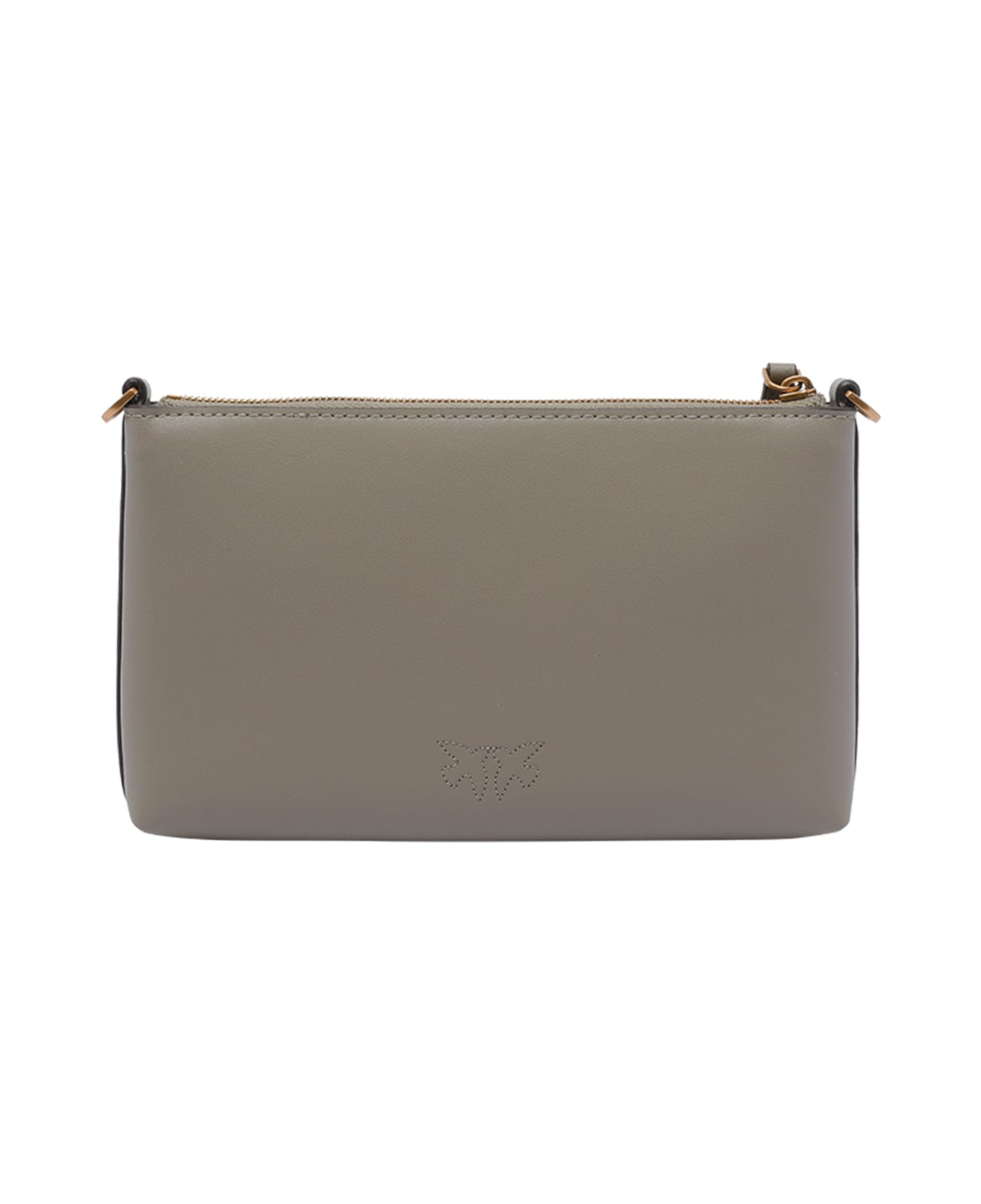 Pinko Mini Flat Horizontal Pochette - Grey