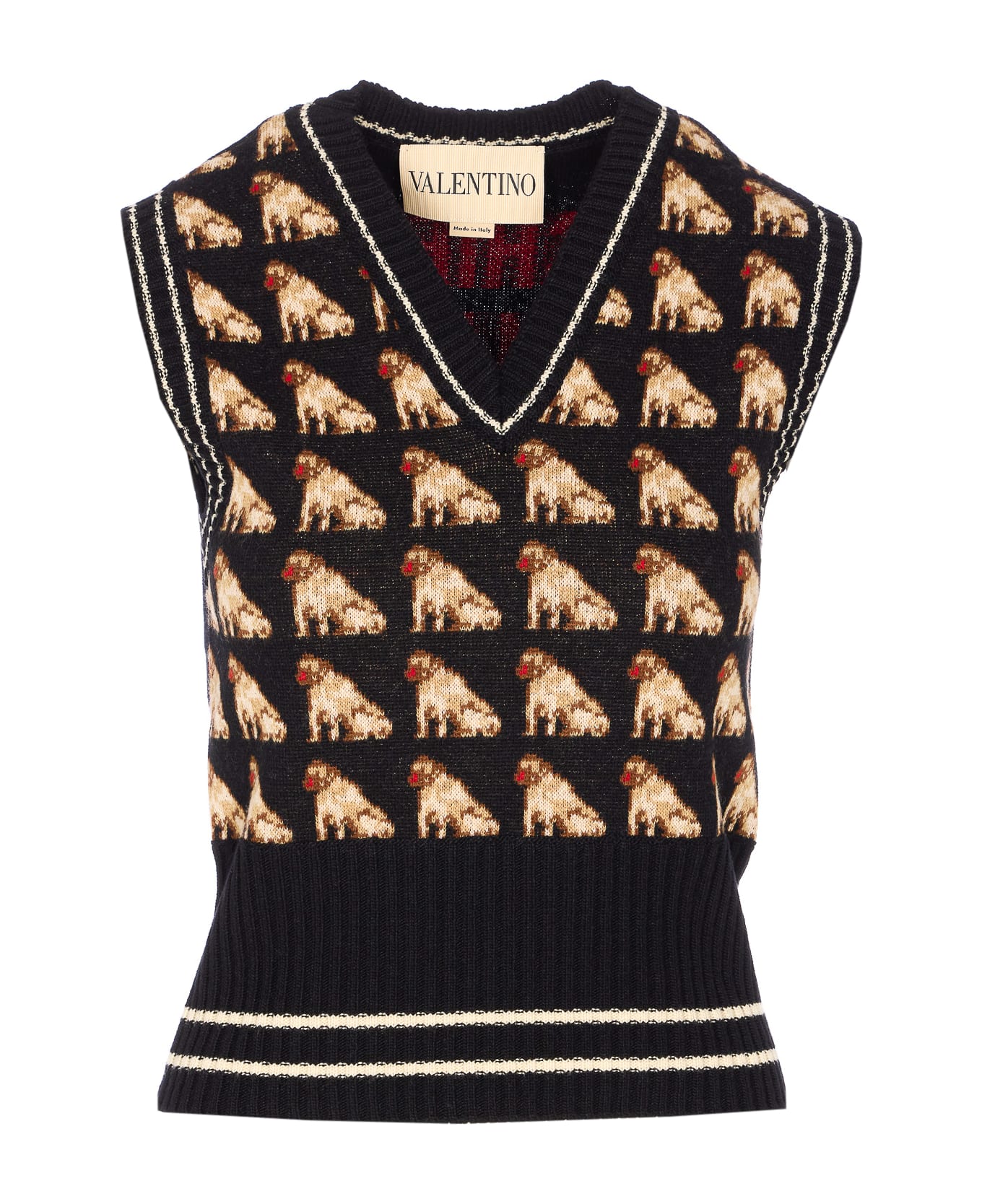 Valentino Garavani Petit Charles Vest - Black