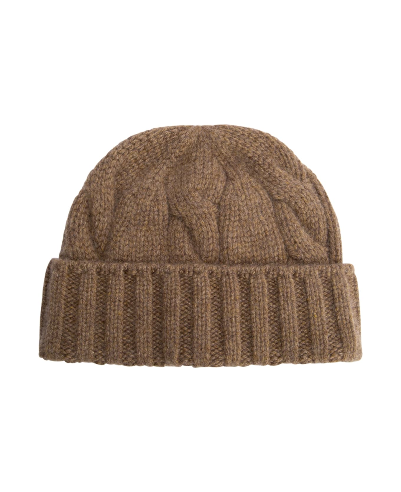 Loro Piana Berretto Napier - AURORA BROWN