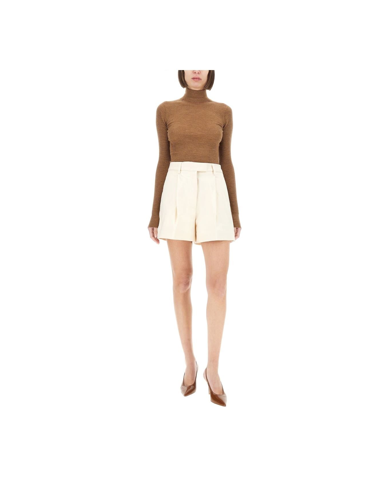 TheLatest Shorts "bea" - IVORY