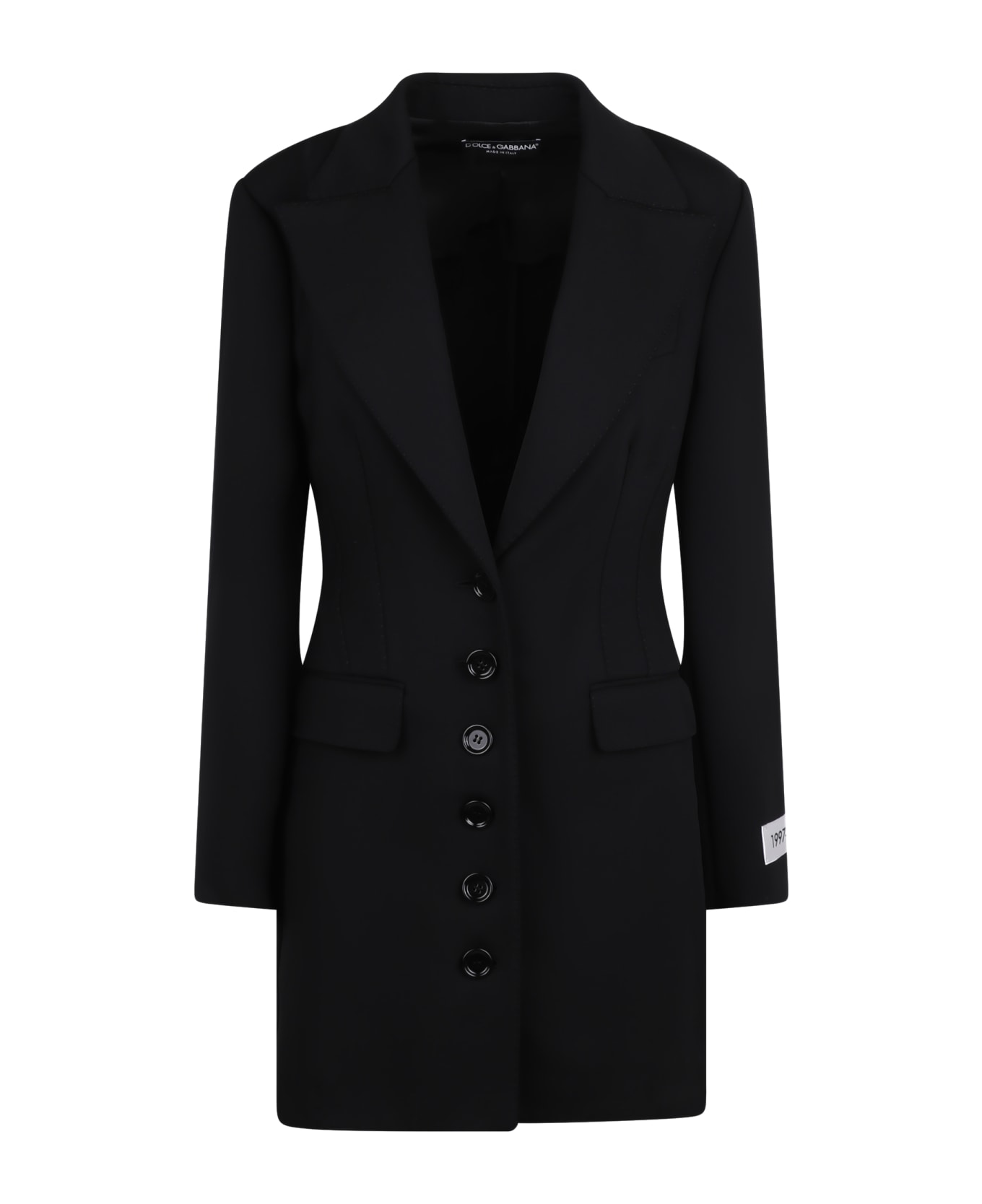 Dolce & Gabbana Single-breasted Jacket - black コート