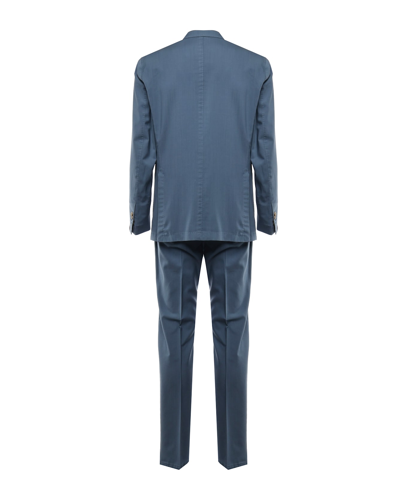 Santaniello Superlight Wool Suit - Blue