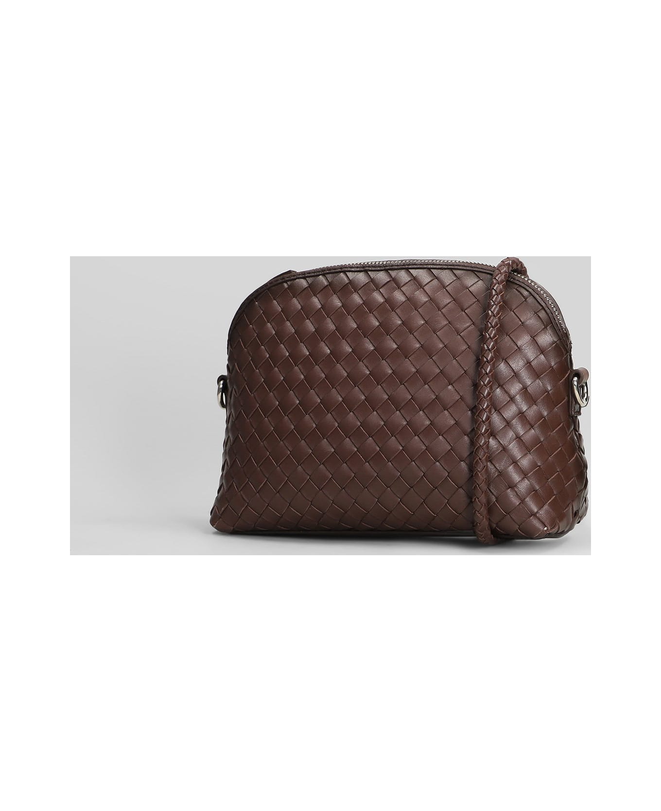 Dragon Diffusion Chunky Fellini Shoulder Bag In Brown Leather - brown