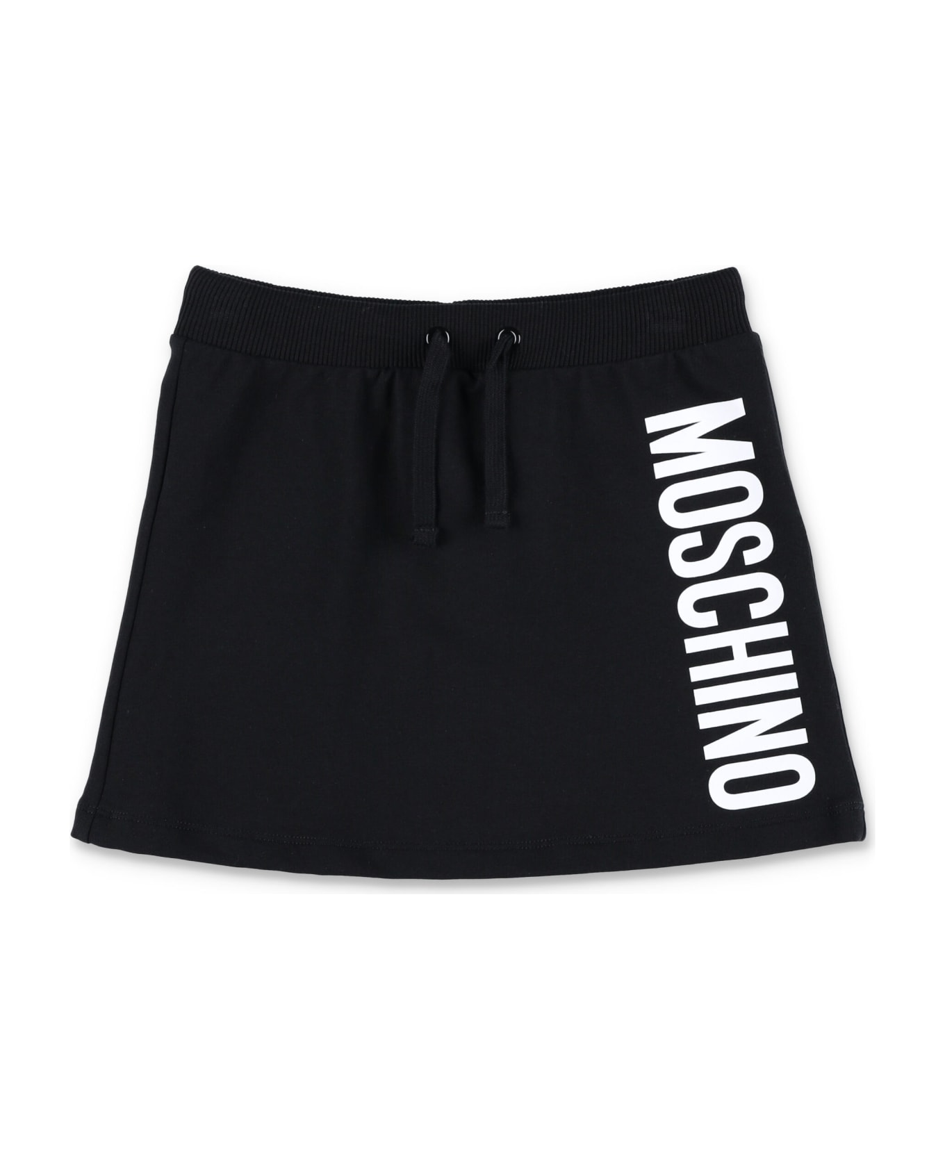 Moschino Logo Skirt - Nero