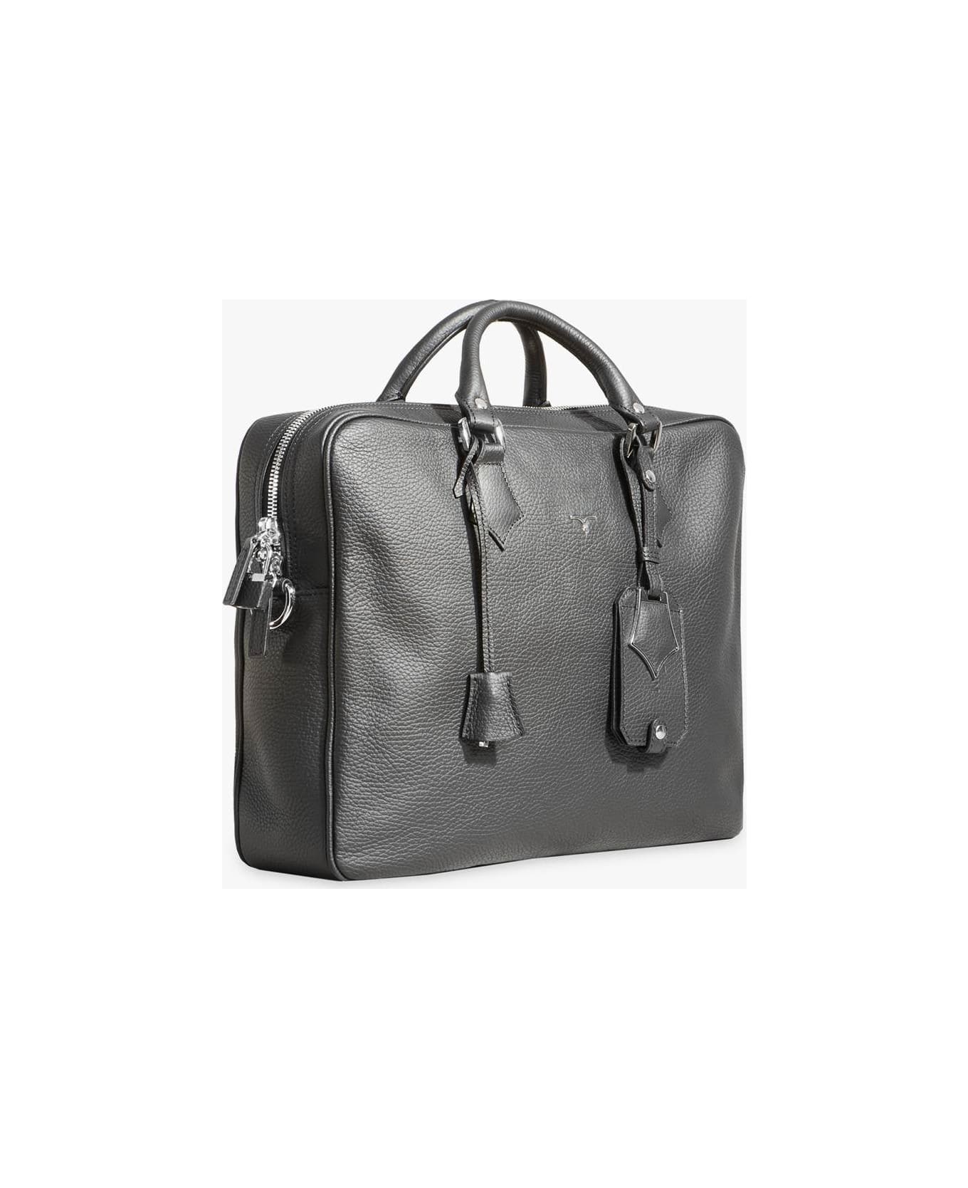 Larusmiani Briefcase 'piazza Affari' Luggage - Black トラベルバッグ