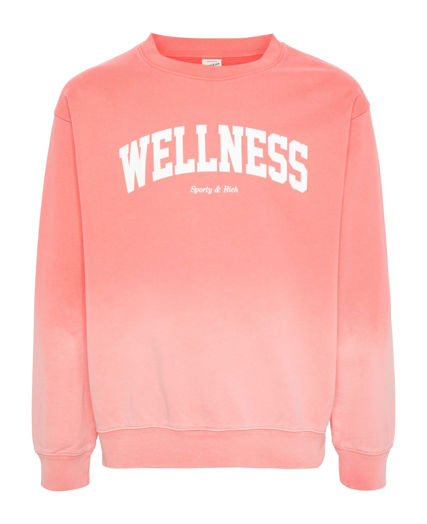 Sporty 
Rich Wellness Ivy Crewneck - Dip Dye Pink