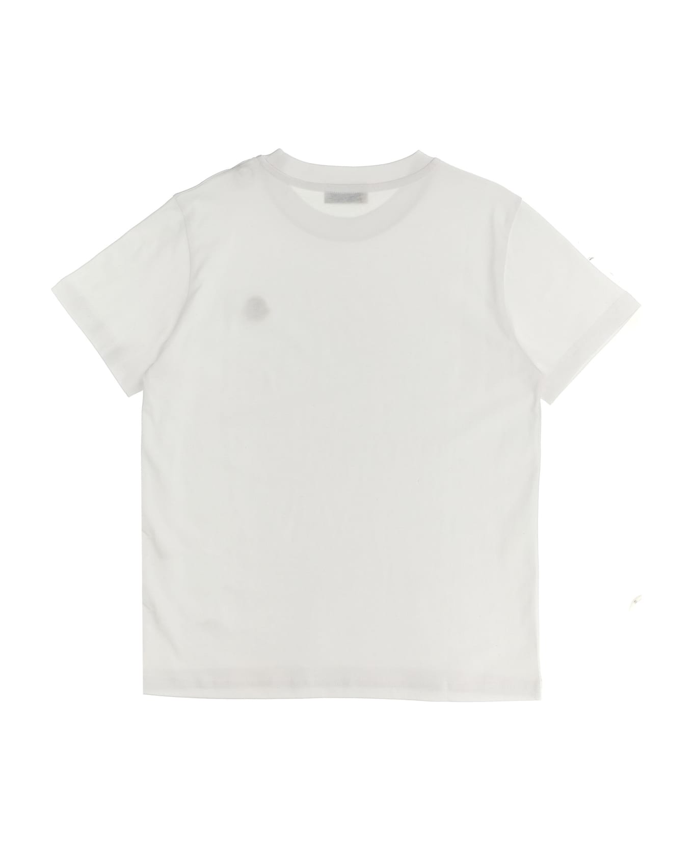 Moncler Logo Patch T-shirt - White