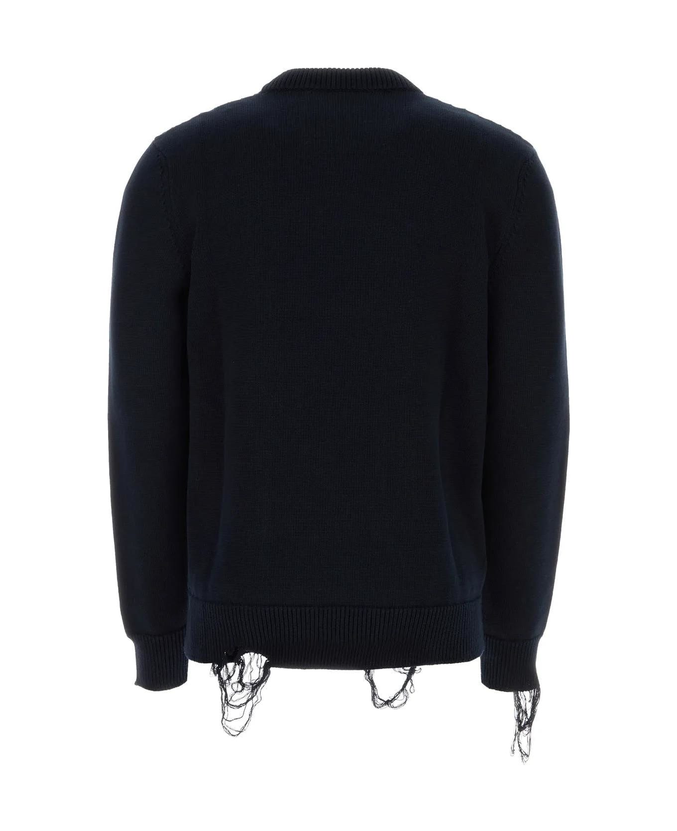 Givenchy Midnight Blue Jersey 4g Stars Sweater ニットウェア