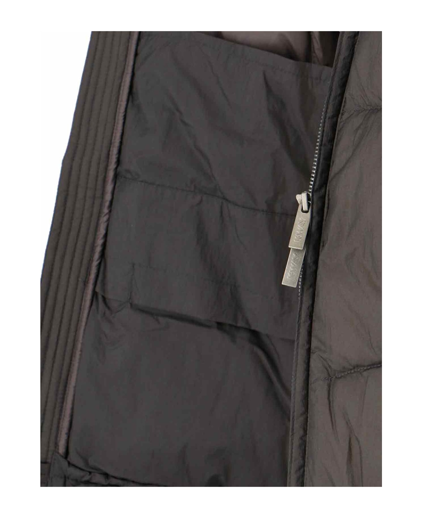 K-Way 
ripstop
 Down Jacket - BLACK OLIVE COMBO