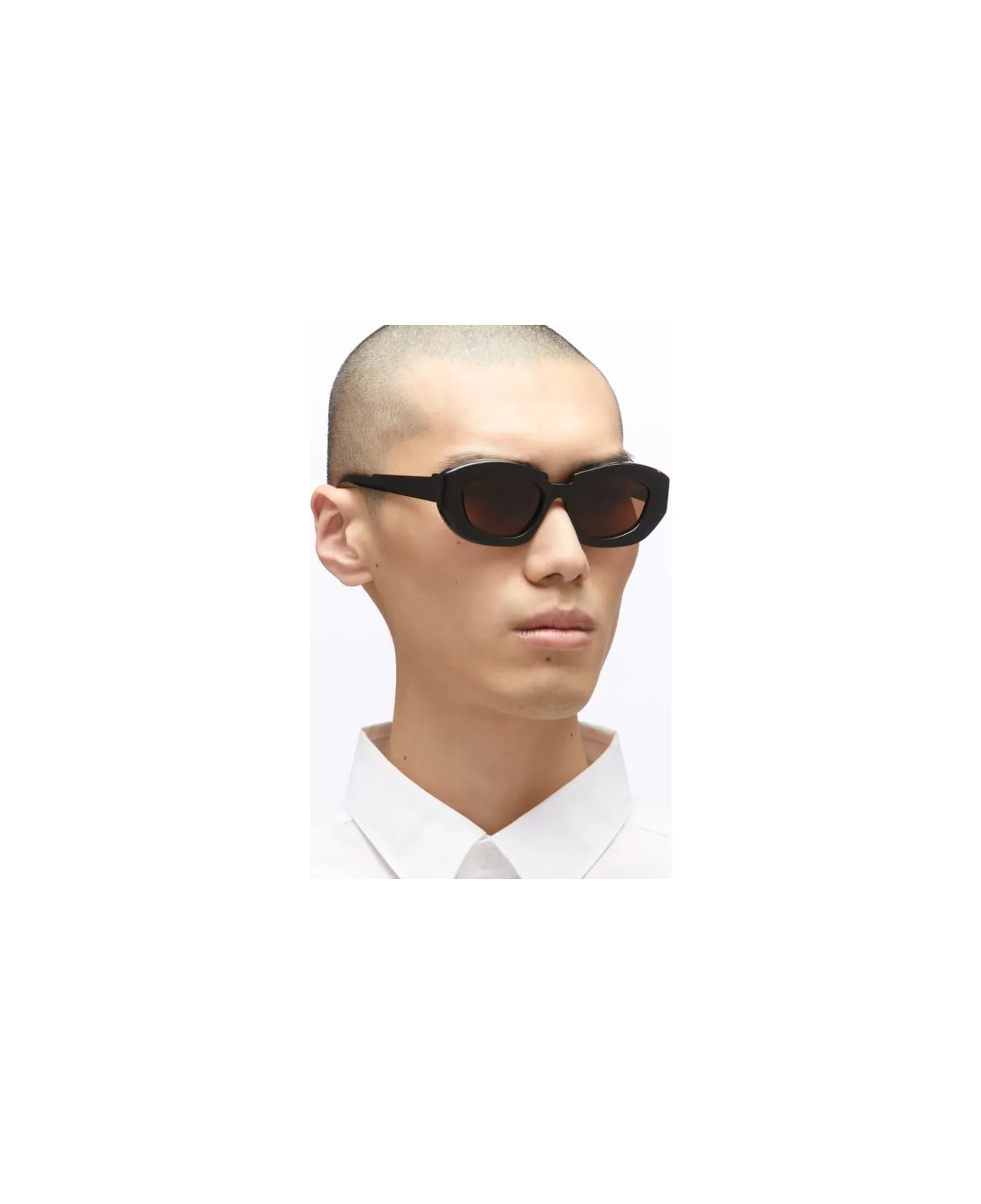 Kuboraum Mask X23 - Black Shine Sunglasses - black shine