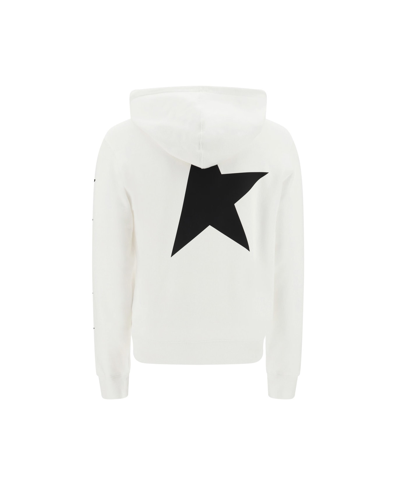 Golden Goose Star Hoodie - White