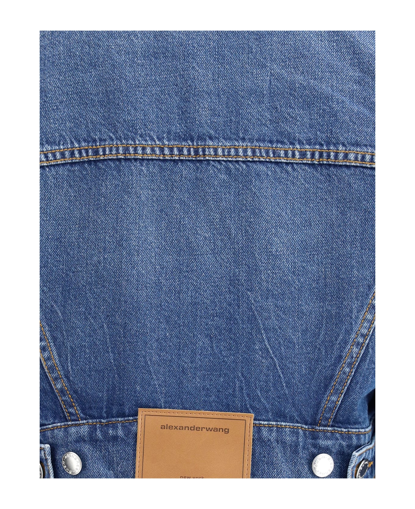 Alexander Wang Cropped Denim Jacket