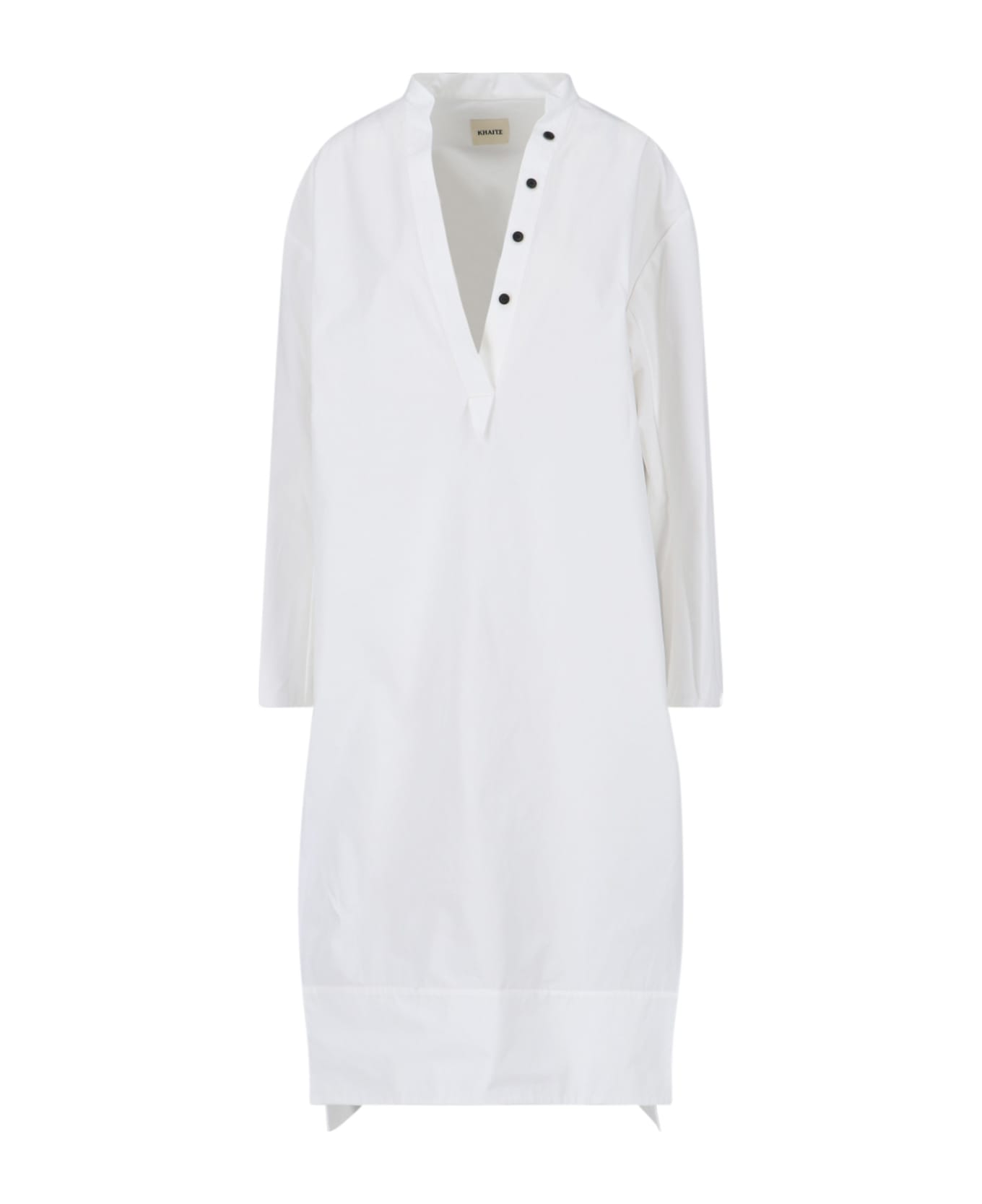 Khaite 'brom' Maxi Dress - White