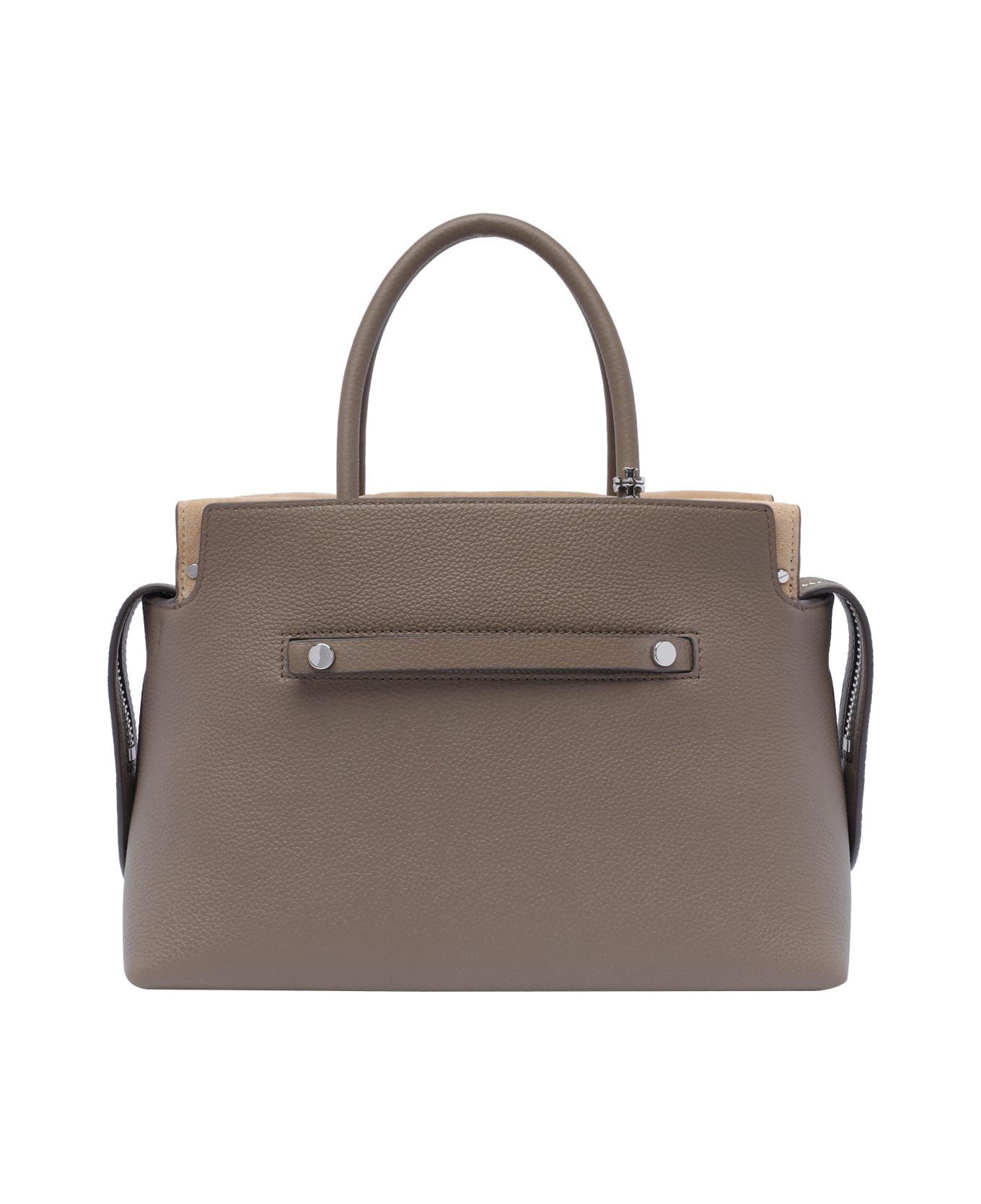 Tory Burch Mercer Tote Bag - WILD MUSHROOM