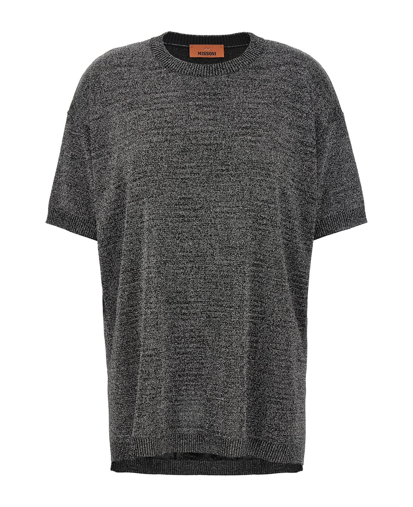 Missoni Knitted T-shirt - Silver