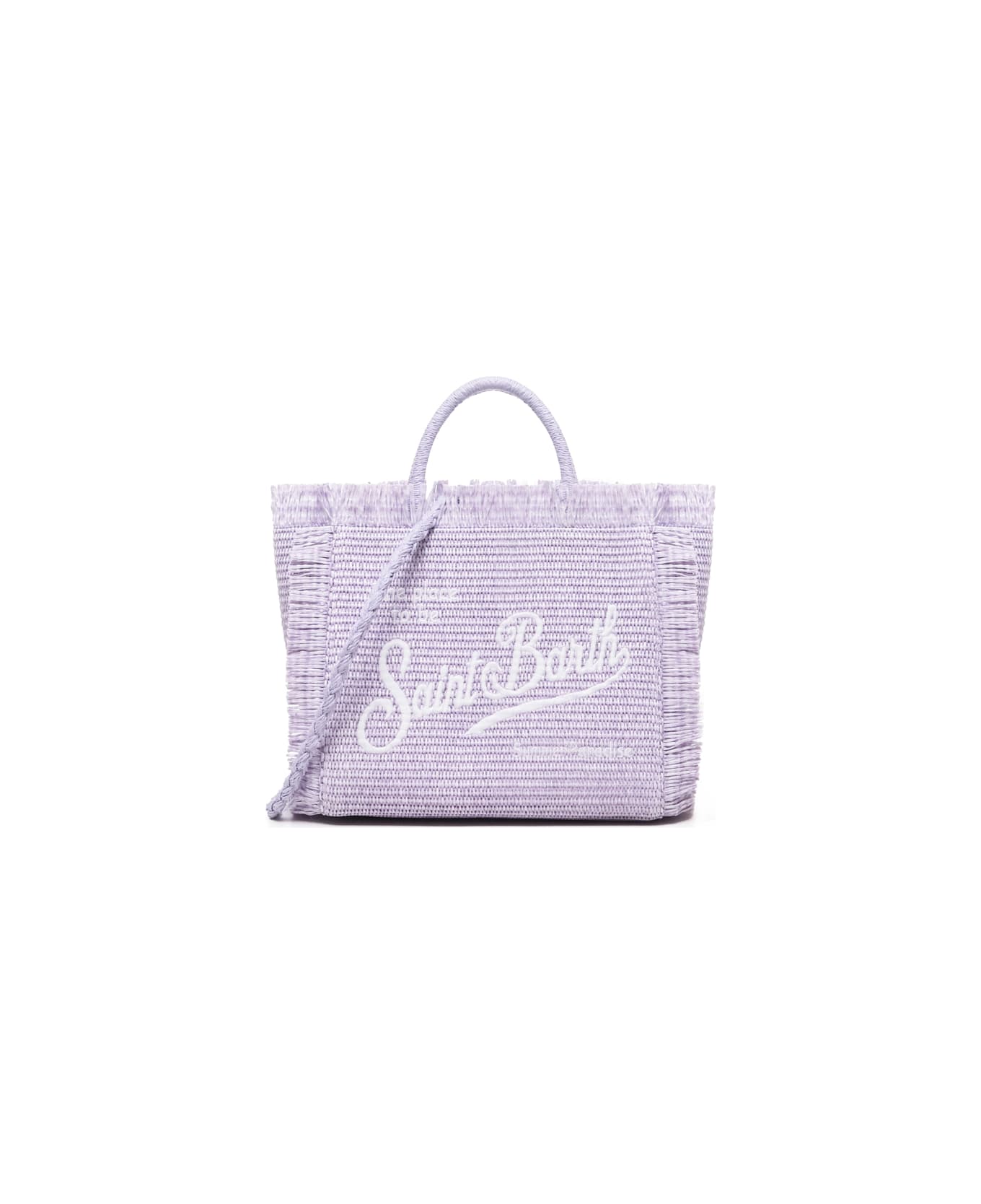 MC2 Saint Barth Colette Bag With Fringes - Lilac トートバッグ