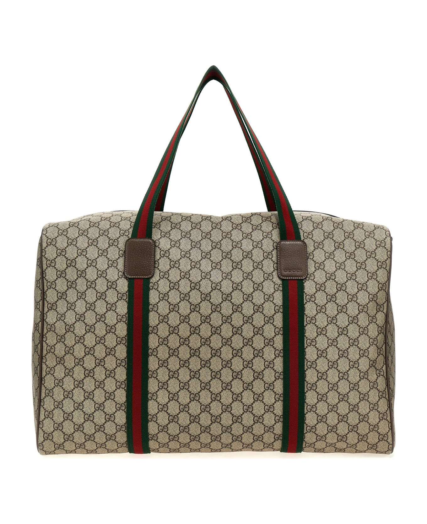 Gucci 'gg Supreme' Duffel Bag - Beige