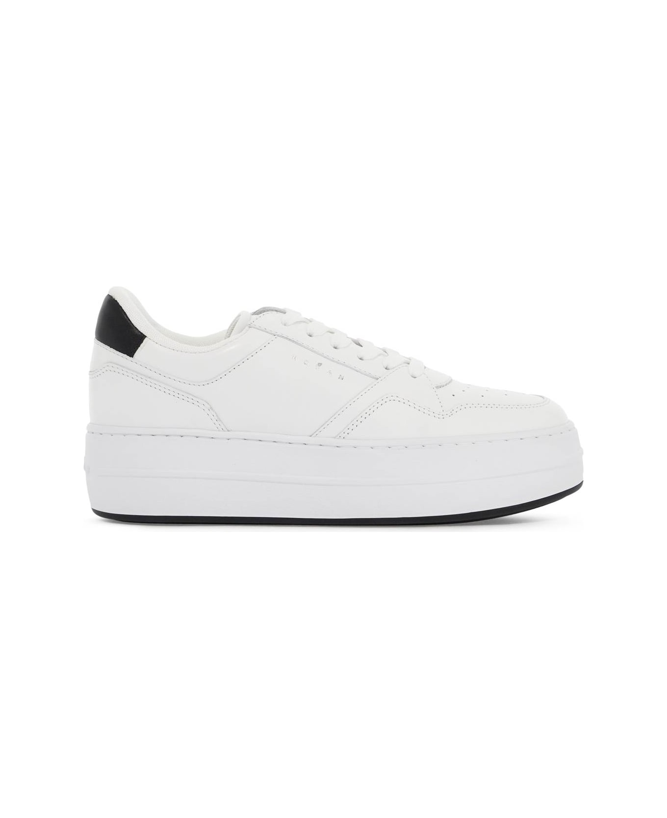 Hogan Skyscraper Low-top Sneakers - B001(BIANCO)+B999(NERO) (White)