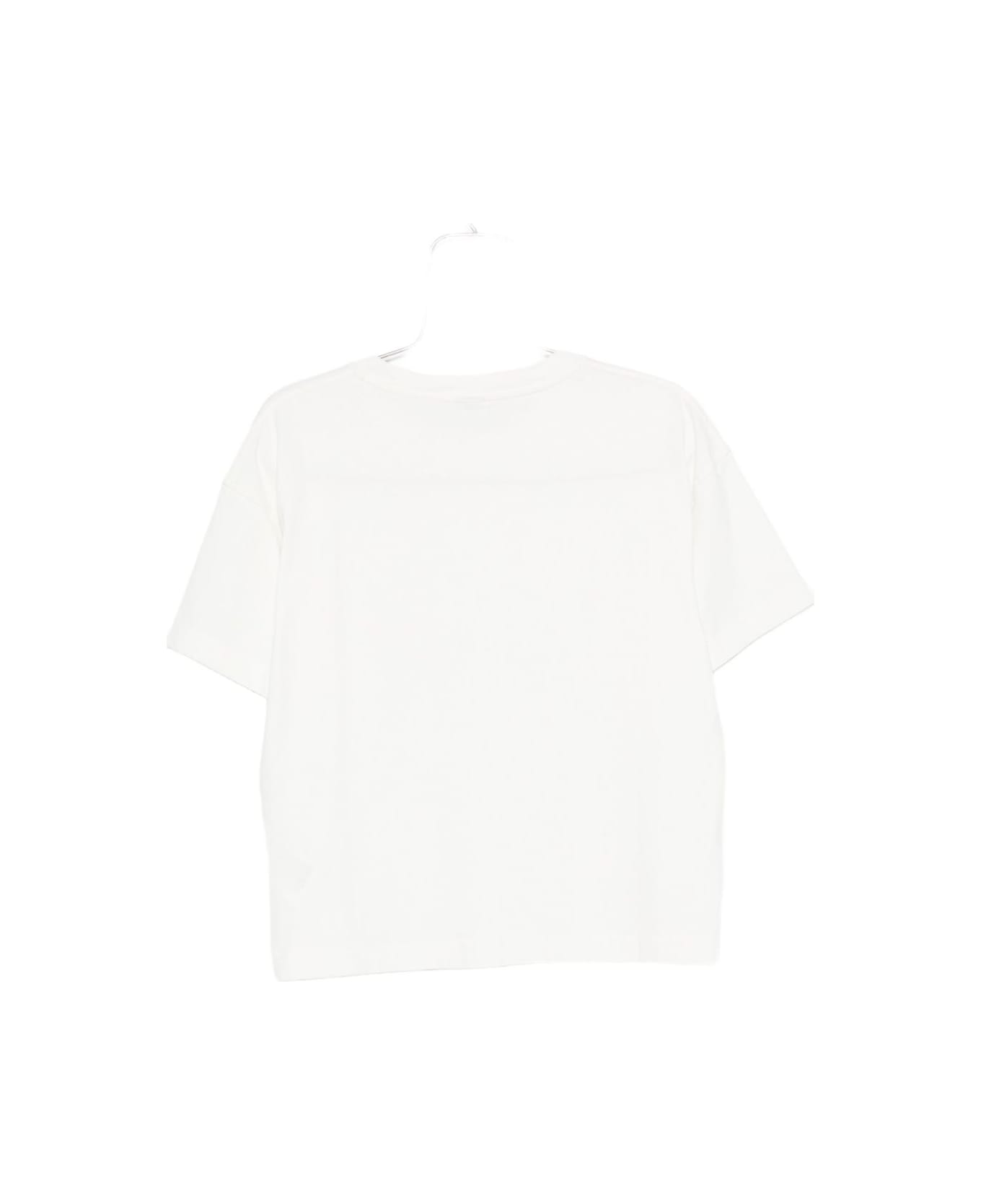 PS by Paul Smith Ps Happy Cotton T-shirt - White