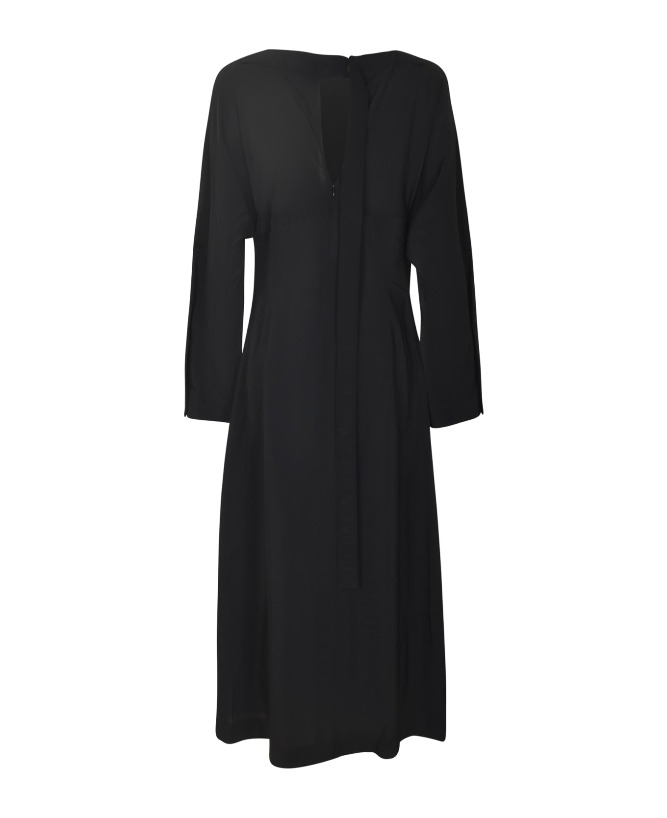 Studio Nicholson Long-sleeved Long Dress - Darkest Navy