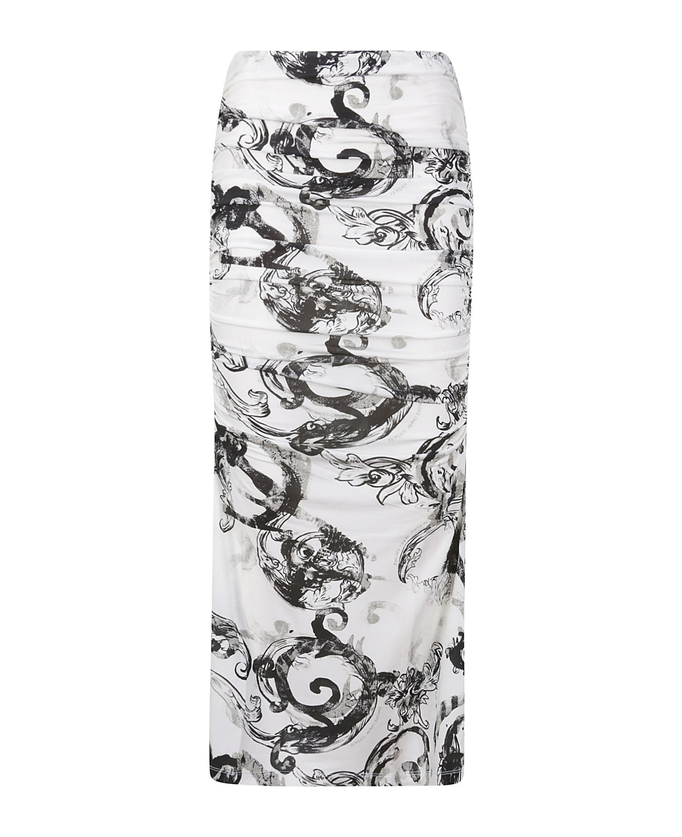 Versace Jeans Couture 76dp804 L Curl Skirt - WHITE