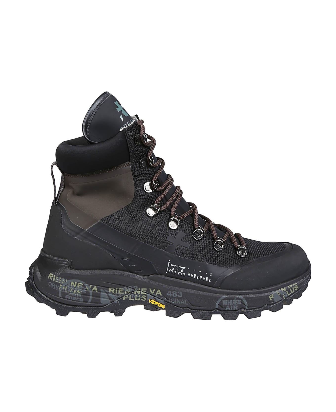 Premiata Ankle Boots Mid Treck - Nero