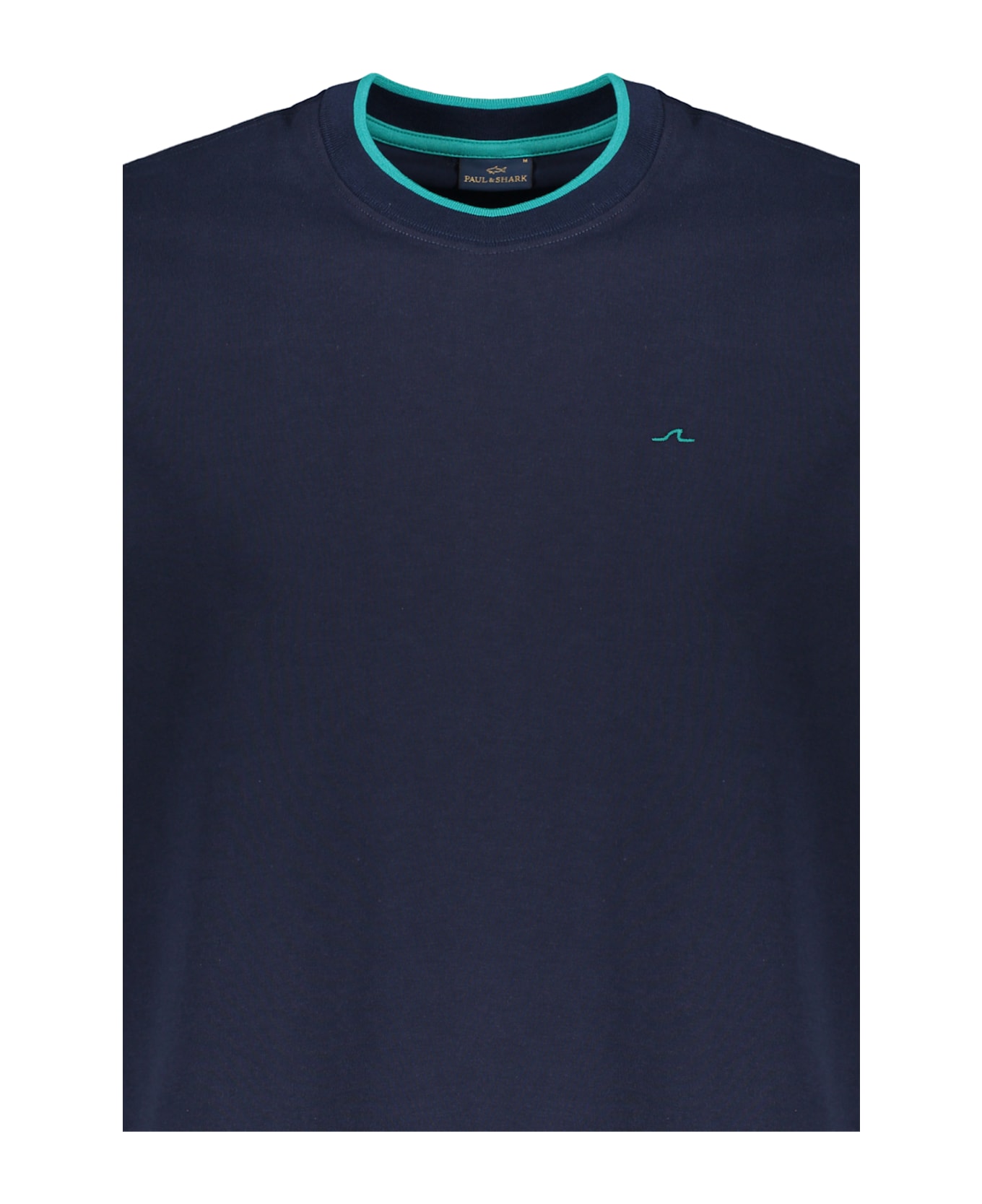 Paul&Shark Cotton T-shirt - blue