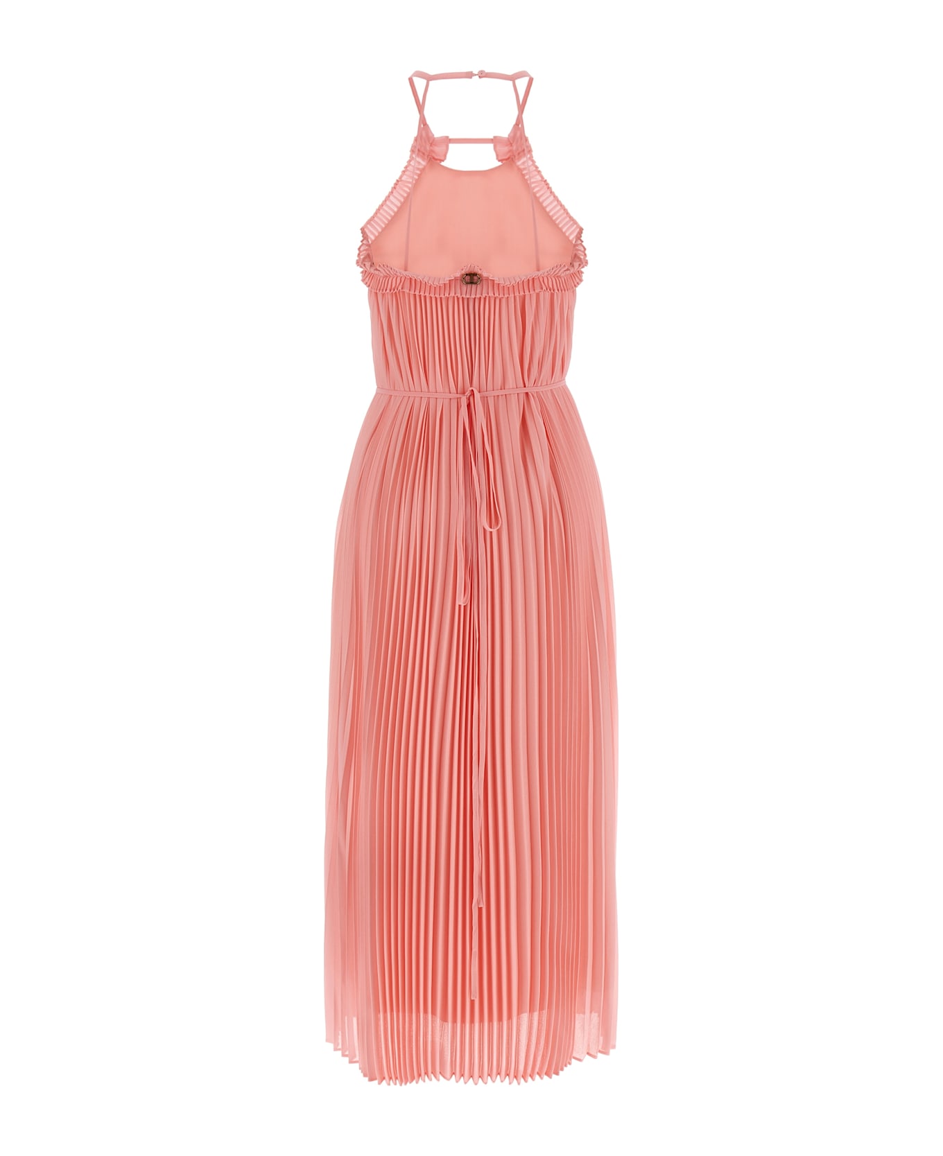 TwinSet Pleated Dress - Pink
