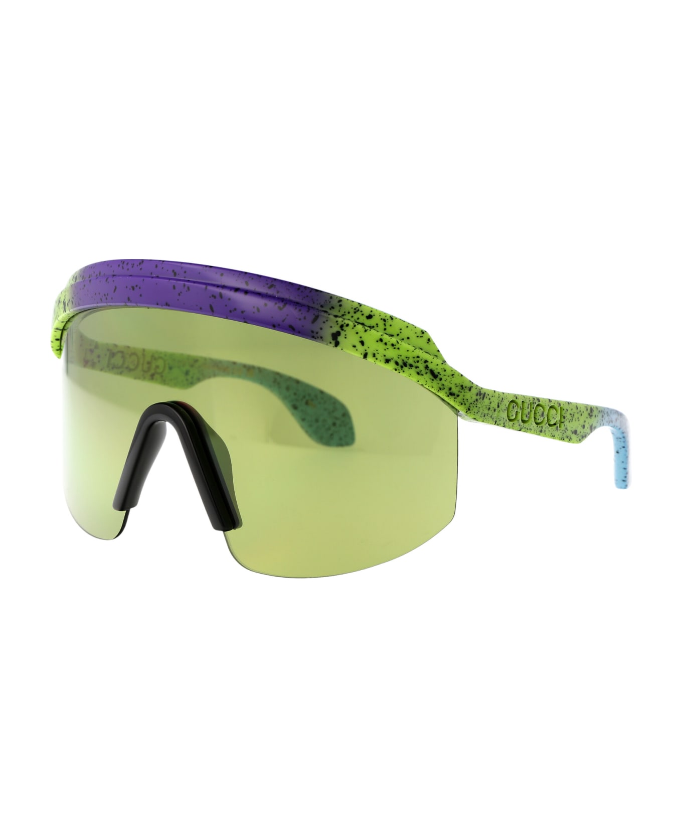 Gucci Eyewear Gg1477s Sunglasses - 001 GREEN GREEN GREEN