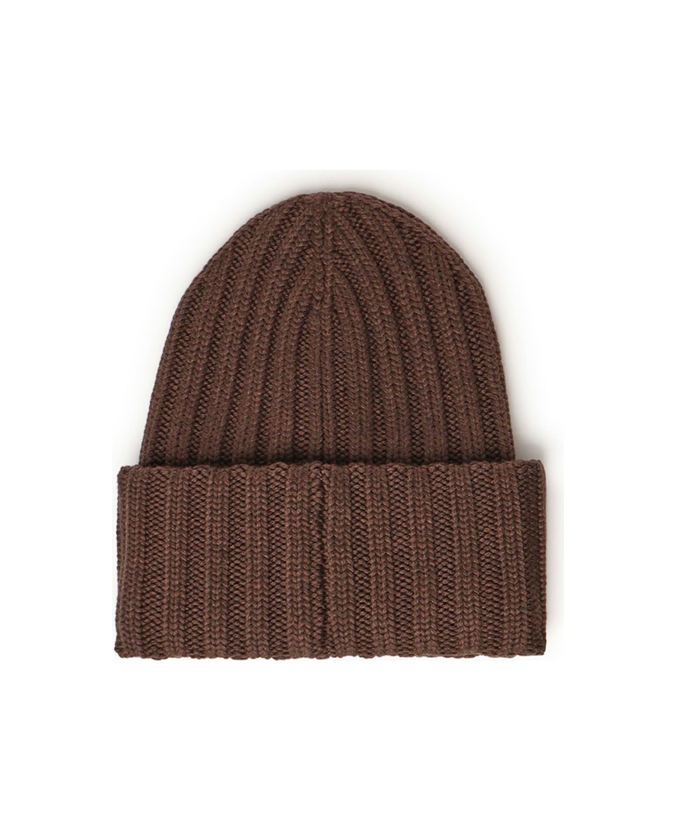 Dsquared2 Wool Logo Beanie - Brown