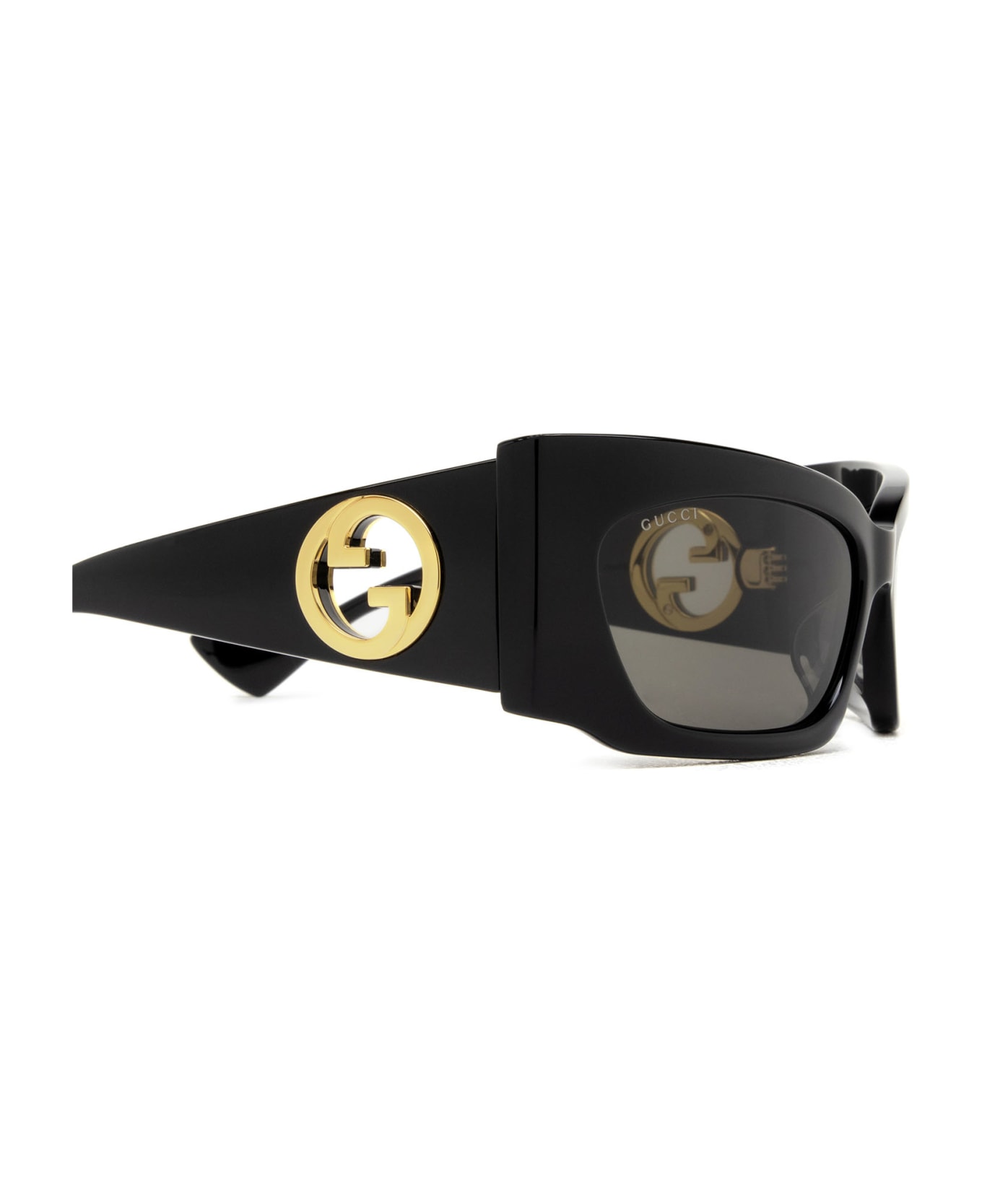 Gucci Eyewear Gg1412s Black Sunglasses - Black サングラス